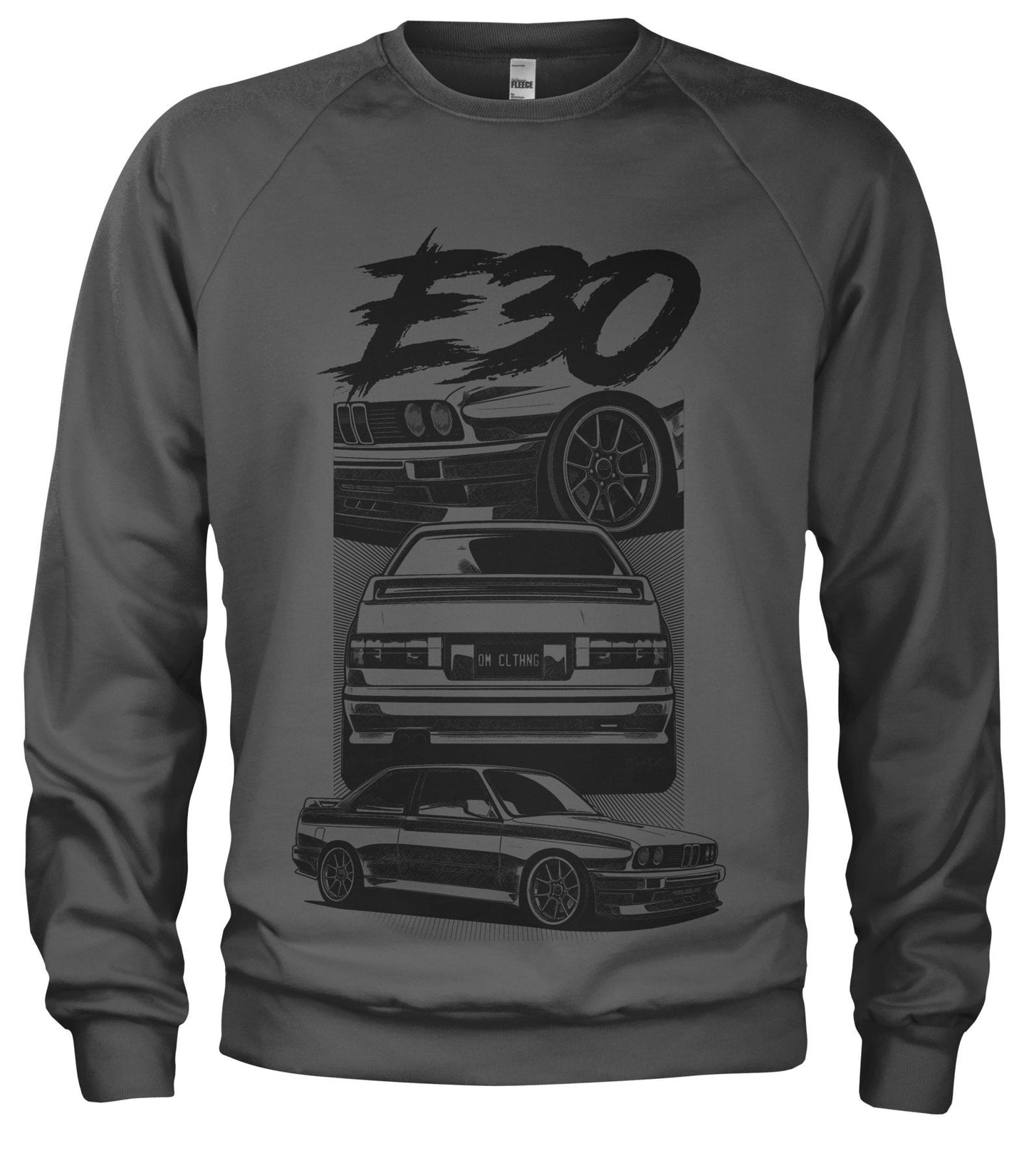 Old School Tuning E30 M3 3 Series Performance Sweatshirt Sweater JDM Sweatshirt – Easygoing Wear · Perfect For Daily Wear