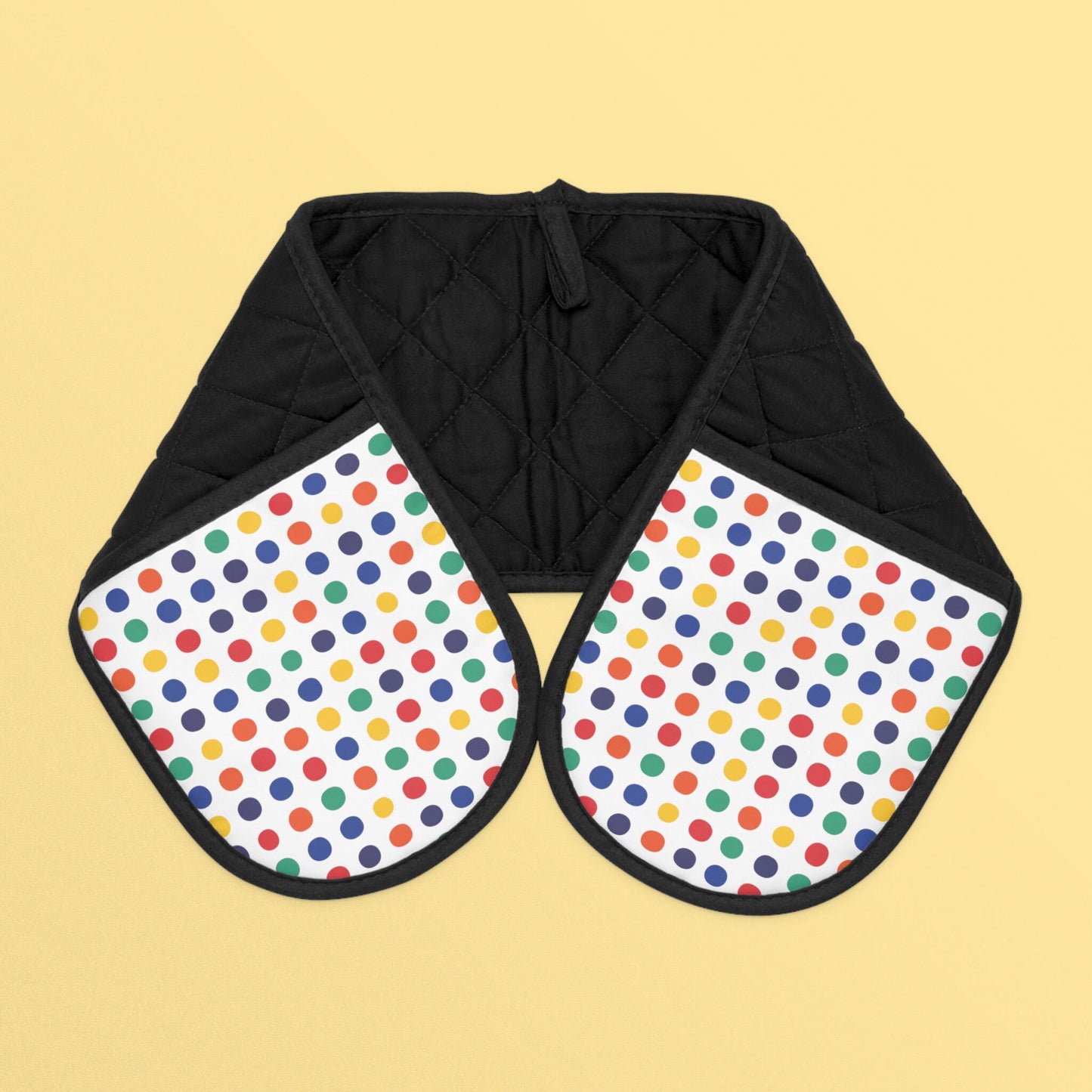 Rainbow Polka Dots Oven Mitts Pot Holder LGBTQ Oven Mitts Gay Lesbian Bi Pride Oven Gloves Housewarming Gift Cooking Aid Accessory Graphic Tee – Soft Feel · Great Gift For Fans