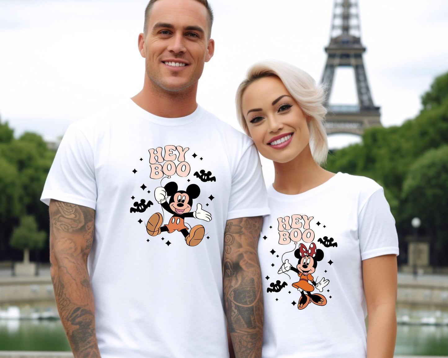 Hey Boo Mickey Halloween Sweatshirt The Most Magical Place Fall Best Day Shirt Halloween Spooky Family Shirt Mom Dad Adult Young Sweater Sweatshirt – Premium Graphic · Perfect For Daily Wear