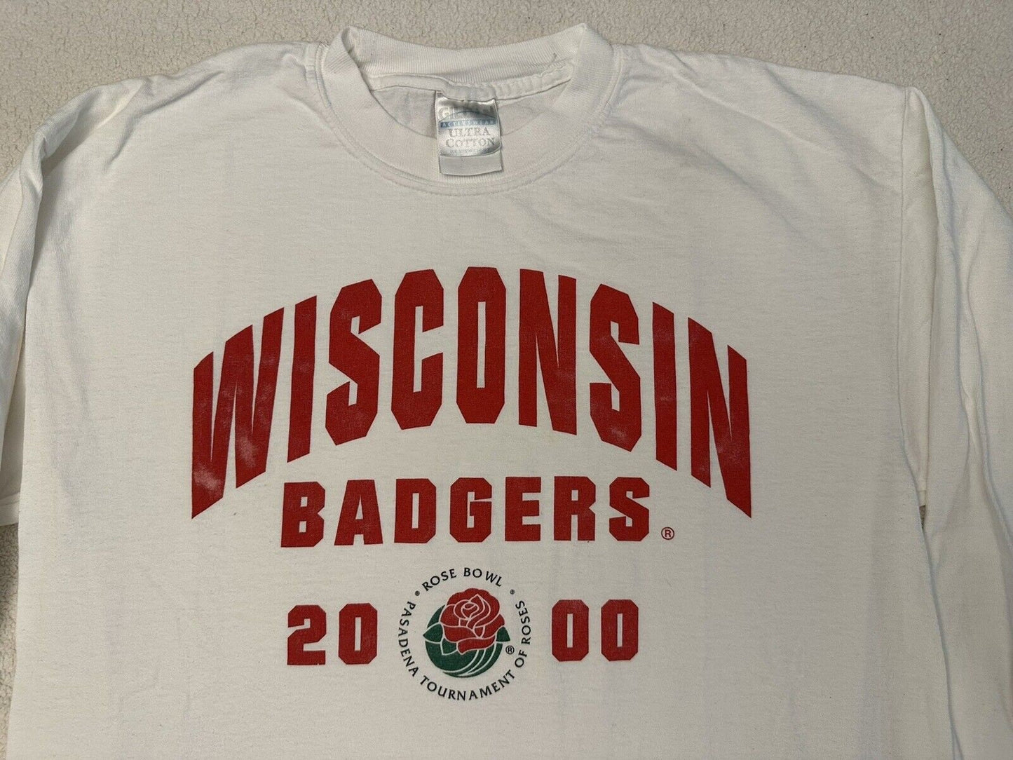 Vintage 2000s Y2K Wisconsin Badgers Football Rose Bowl Long Sleeve T Shirt M L Graphic Tee – Cozy Vibes · Great Gift For Fans
