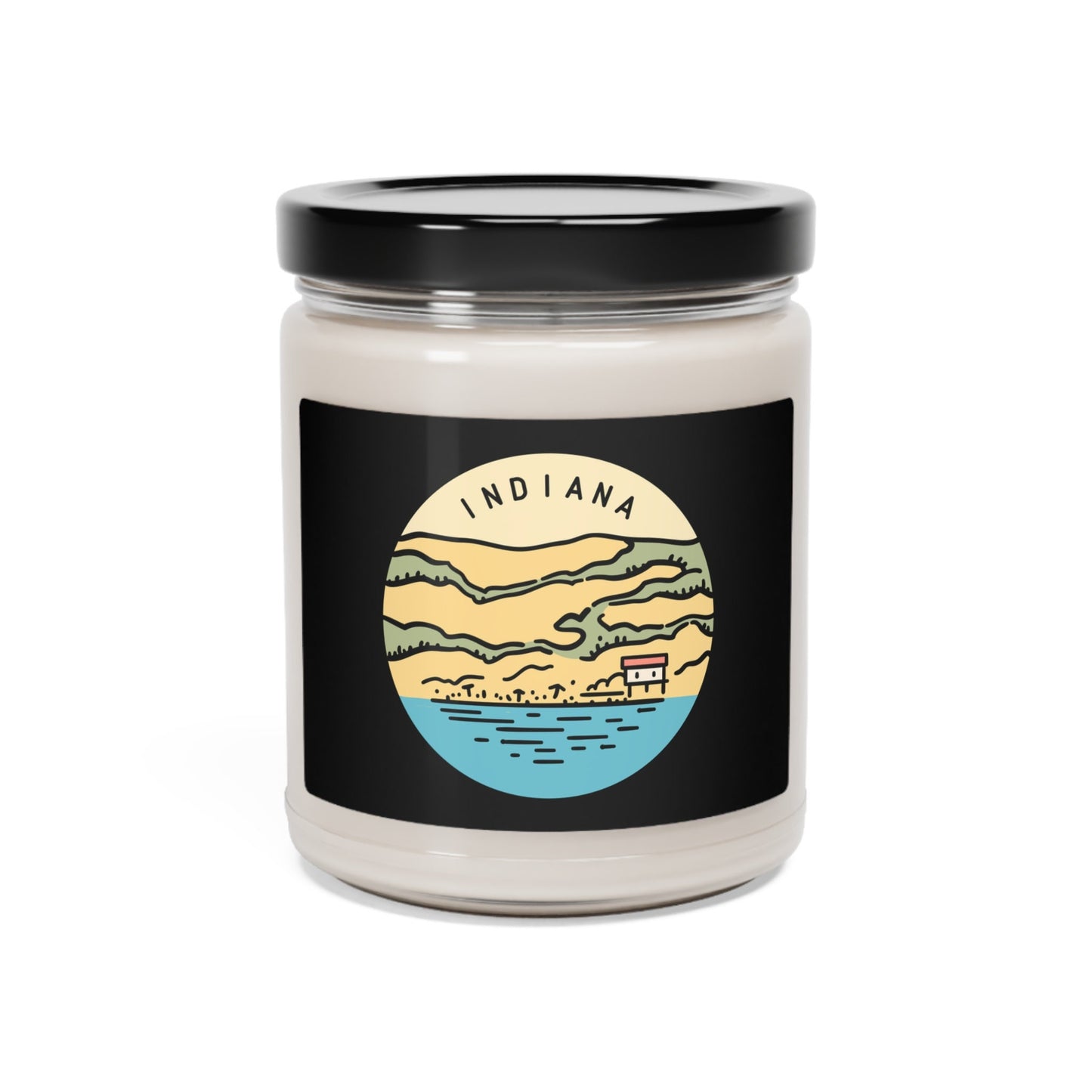 Indiana Candle Scented Soy Candle 9oz Personalization Available Graphic Tee – Aesthetic Look · High-Quality Print