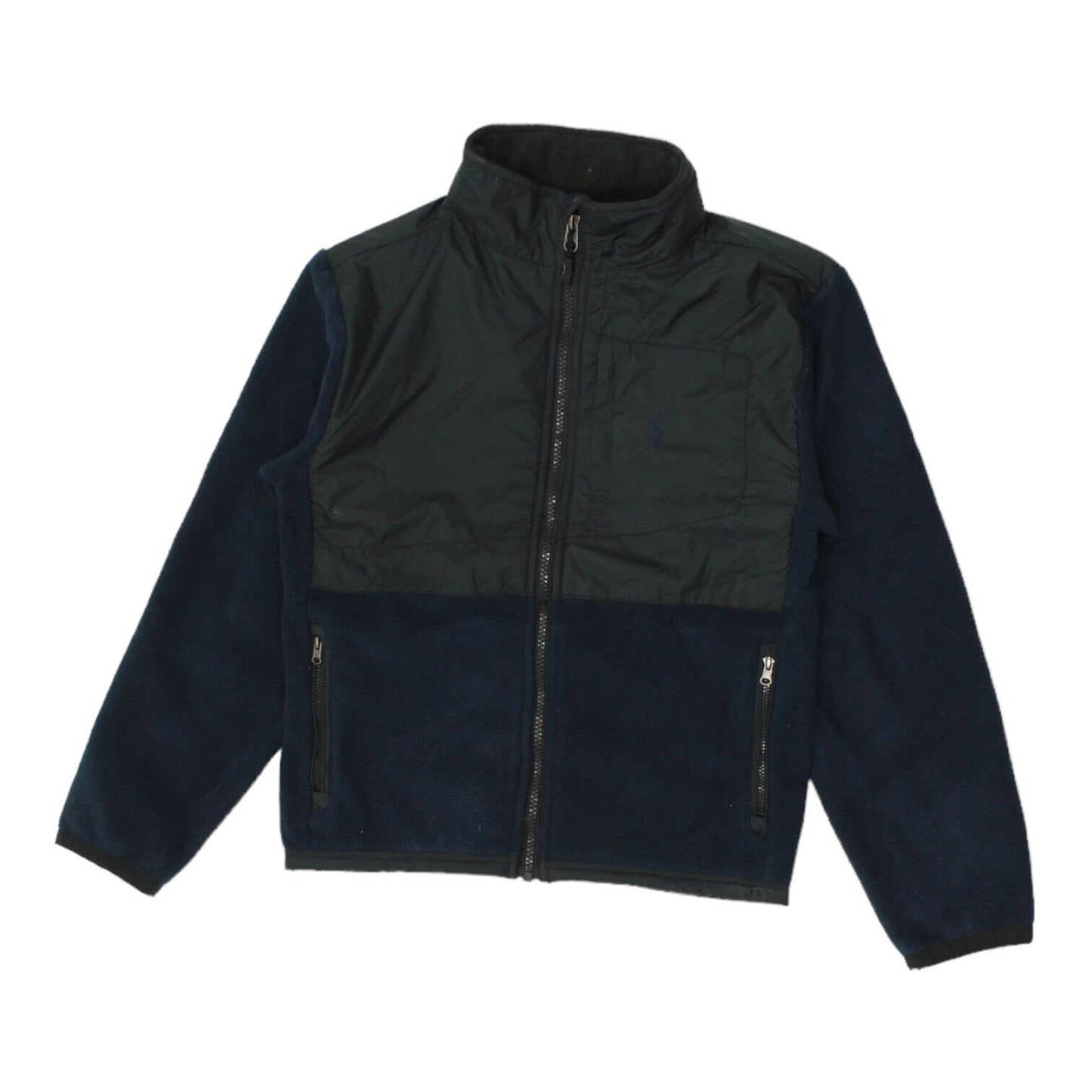 Polo Ralph Lauren Kids Navy Full Zip Fleece Jacket Vintage Designer Activewear Graphic Tee – Cozy Vibes · High-Quality Print
