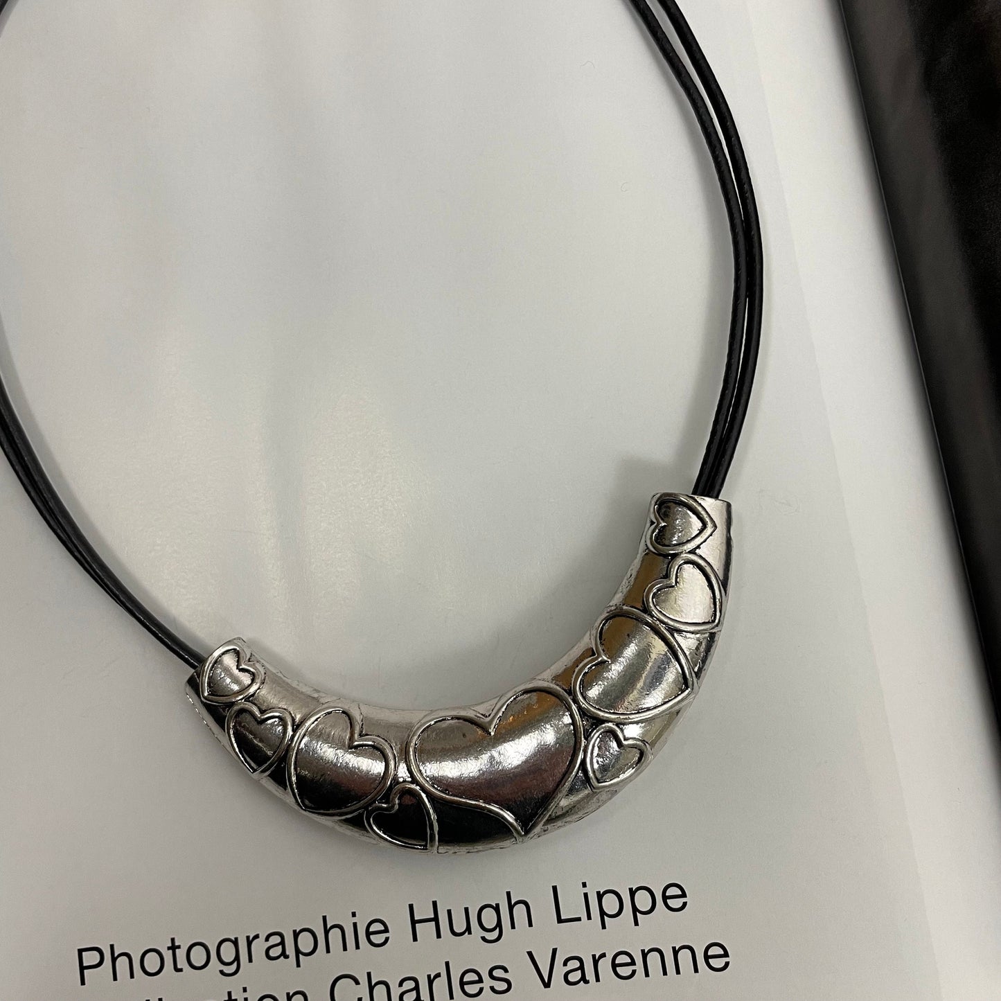 Vtg 90s Silver Heart Metal Stamped Pendant Necklace Graphic Tee – Cozy Vibes · Top Pick For Any Outfit