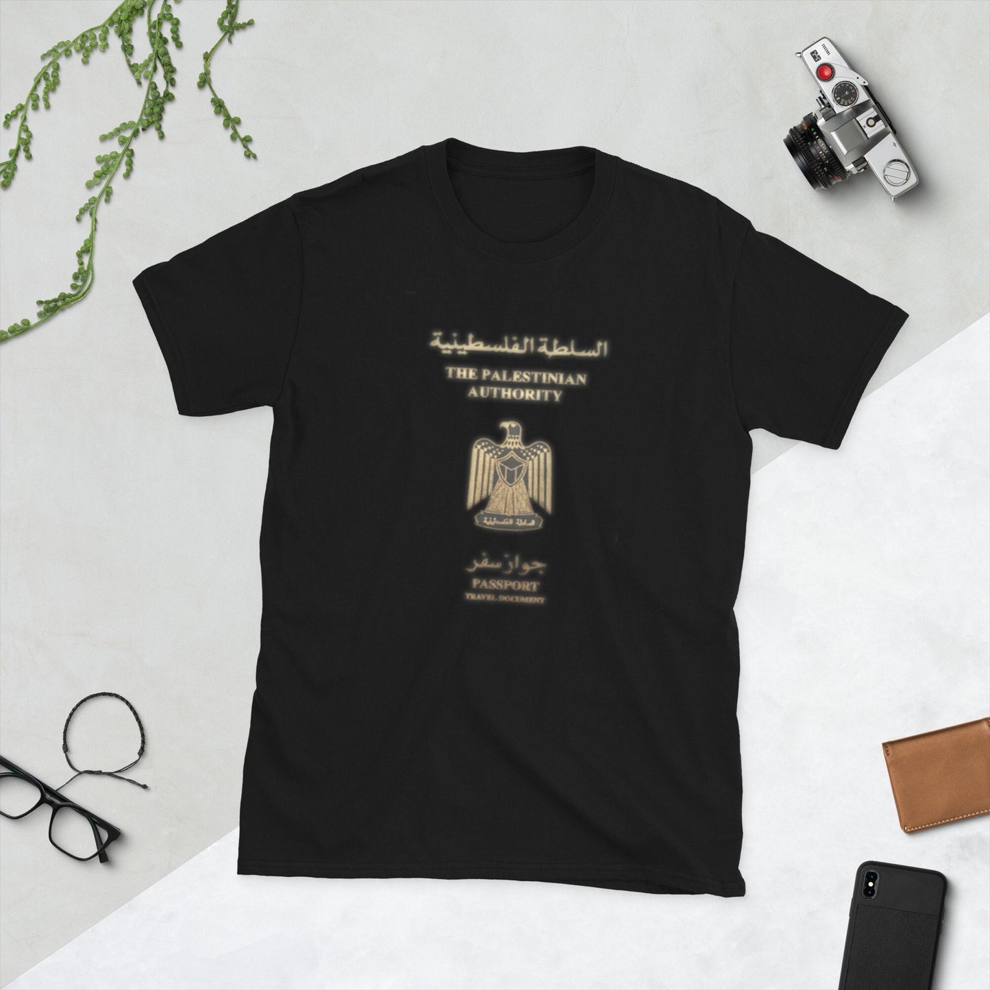 Palestine Passport Short Sleeve Unisex T Shirt Graphic Tee – Bold Style · Trending Graphic Apparel