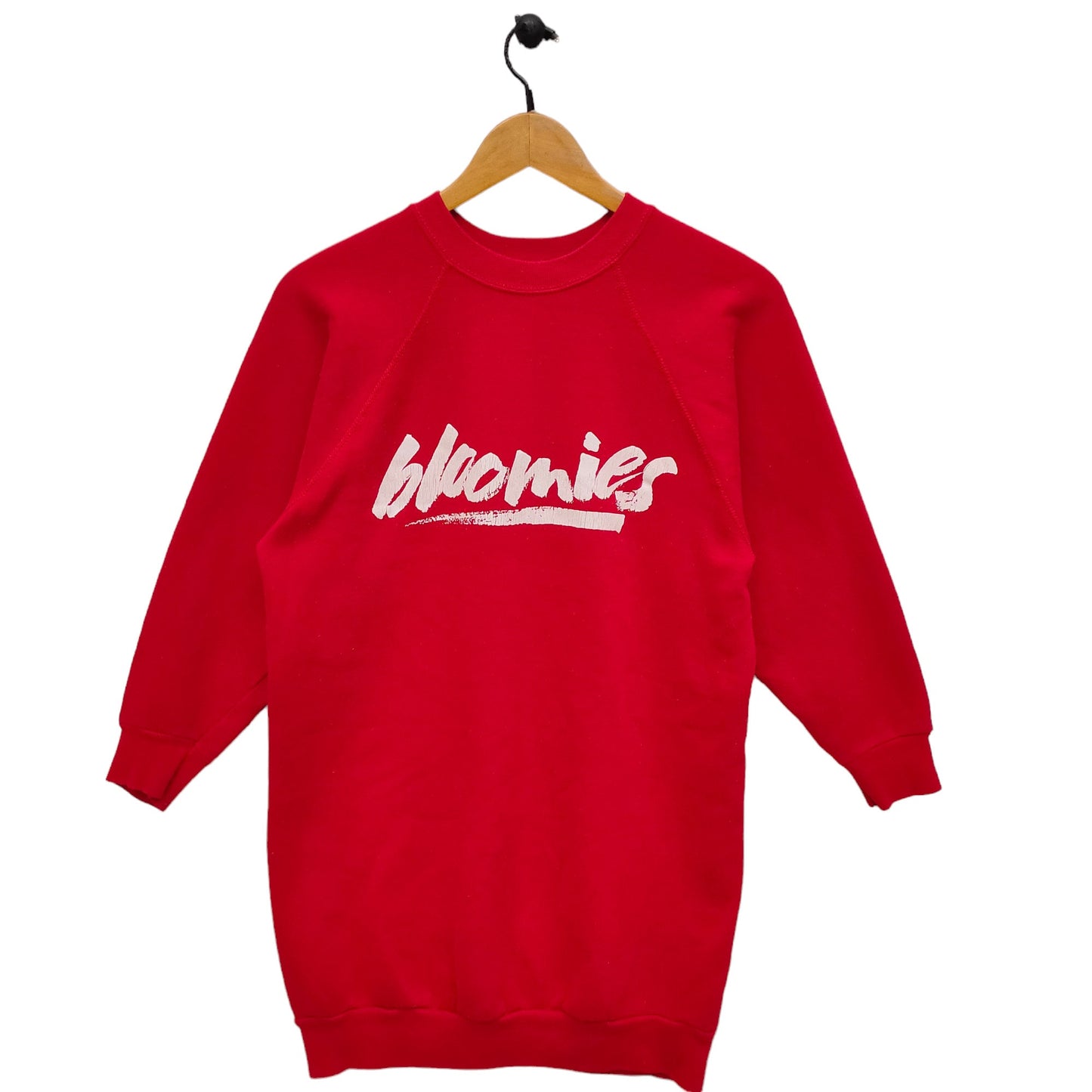 80s 90s Tultex Raglan Sweatshirt Small Vintage Bloomies Sweater Jumper Pullover Crewneck Size S Sweatshirt – Warm & Stylish · High-Quality Print