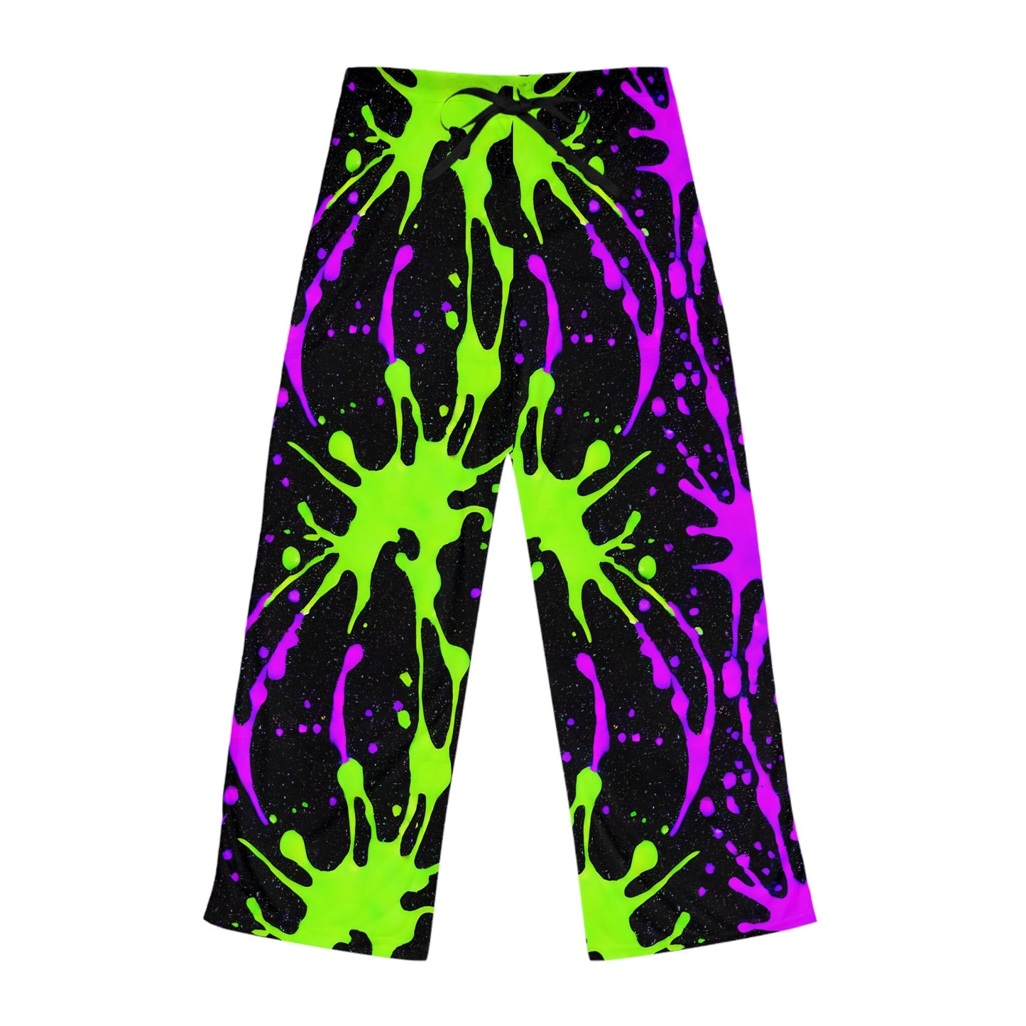 Vibrant Splatter Art Lounge Pants for Women AOP Loungewear for Stylish Comfort Multiple sizes XS 2XL Graphic Tee – Cozy Vibes · Must-Have Style