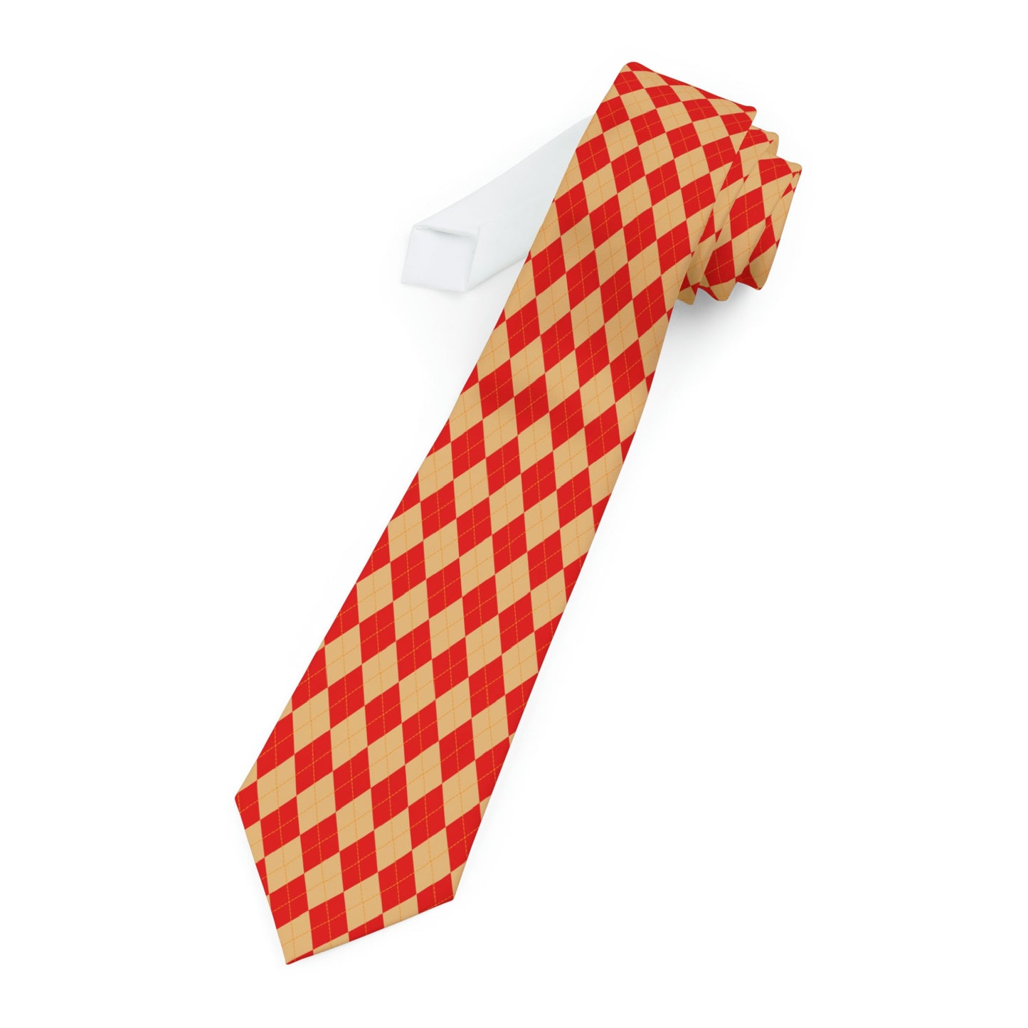 Sunset Rhombus Fusion Necktie Graphic Tee – Premium Graphic · Trending Graphic Apparel
