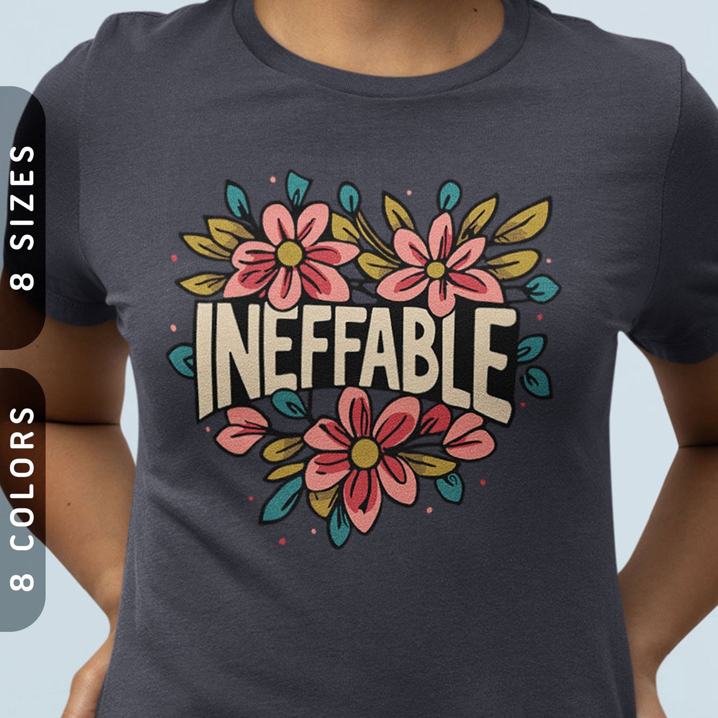 Ineffable Shirt Funny Womens T Shirt Feminist Shirt Women Subtle Asexual Ace Shirt for Her Daughter Girlfriend Christmas Gift Graphic Tee – Easygoing Wear · High-Quality Print