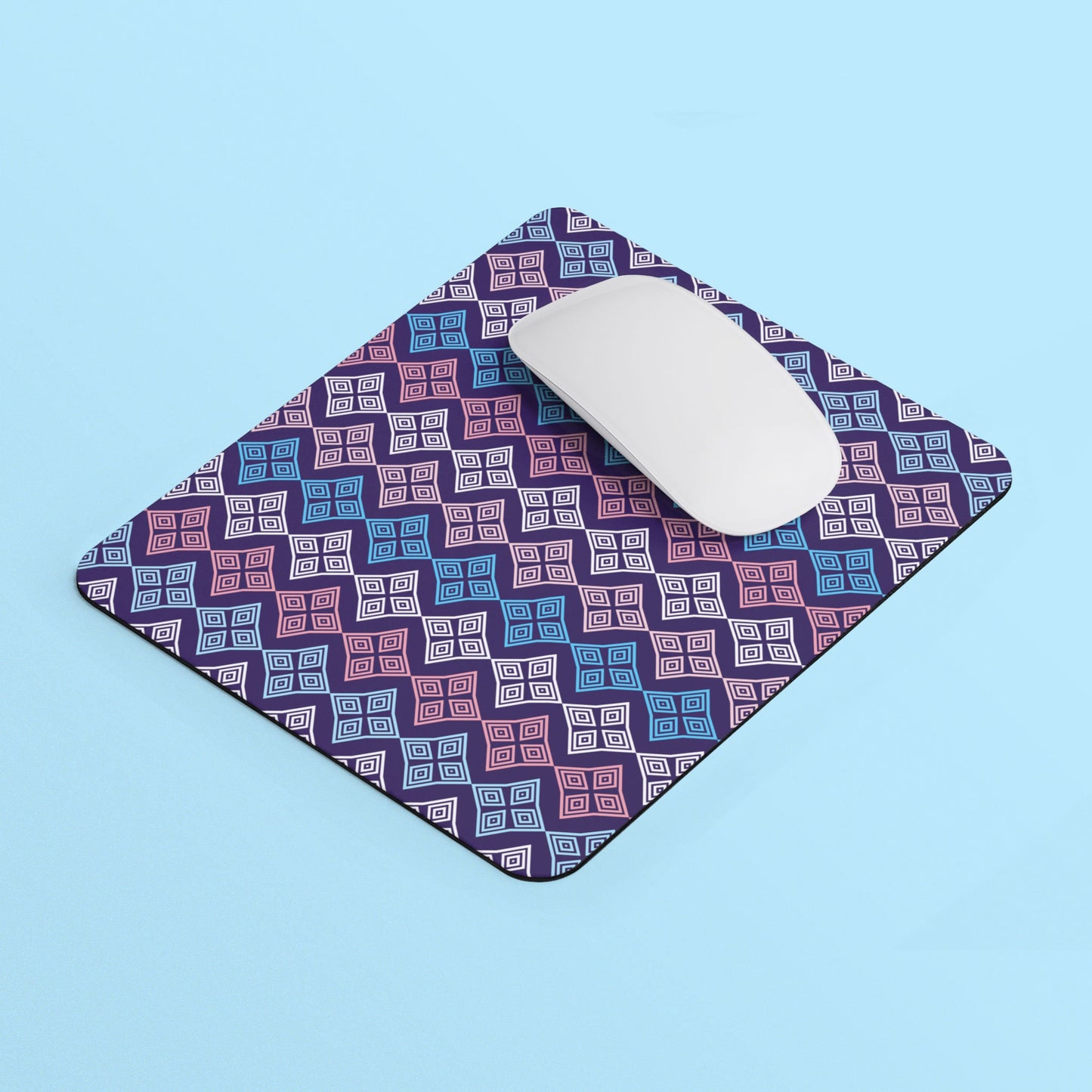 Subtle Trans Pride Diamonds Mouse Pad Rectangle Mouse Pad Transgender Color Mouse Pad Trans Mousepad Trans Home Office Gift Graphic Tee – Feel-Good Design · Top Pick For Any Outfit