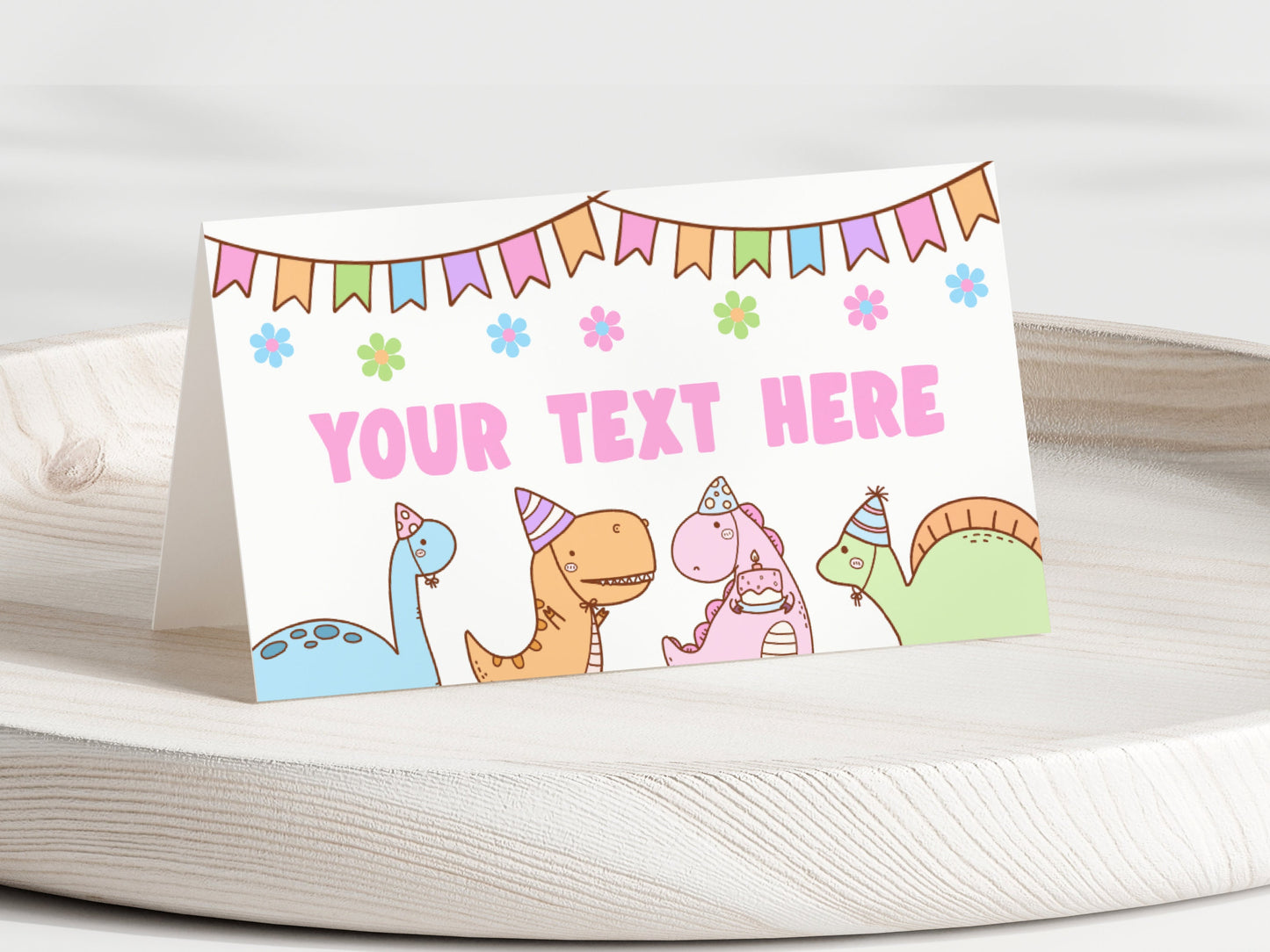 Girl Dinosaur Food Cards Dinosaur Party Birthday Decorations Dinosaur Food Tents Girl Dinosaur Party Place Cards Girl Dino Birthday DIN1 Graphic Tee – Soft Feel · Top Pick For Any Outfit