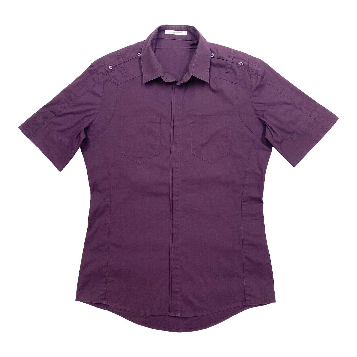Daniele Alessandrini Women39s Short Sleeve Shirt Vintage Designer Purple VTG Graphic Tee – Feel-Good Design · Perfect For Daily Wear