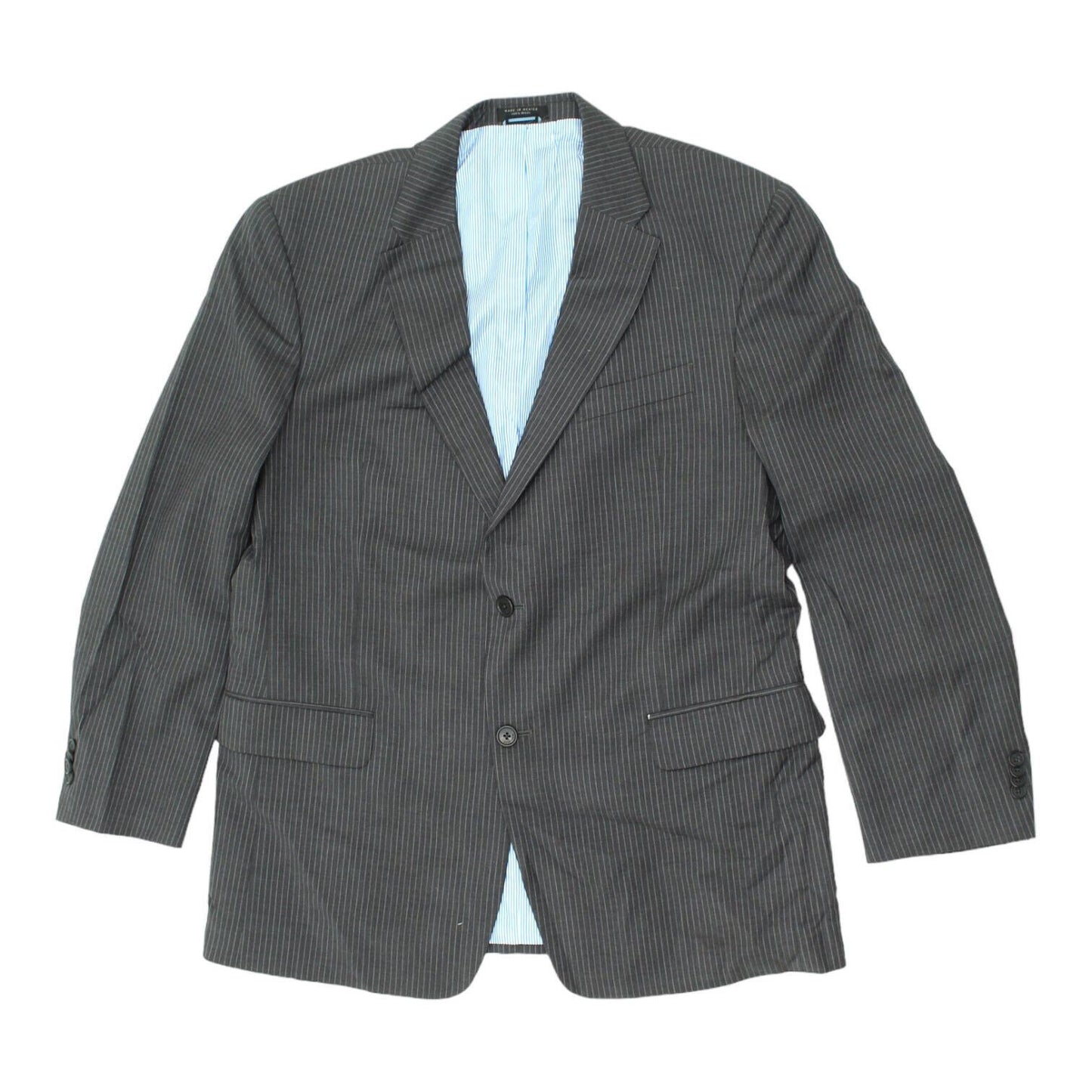 Tommy Hilfiger Mens Pin Stripe Grey Blazer Jacket Vintage High End Designer Graphic Tee – Feel-Good Design · High-Quality Print