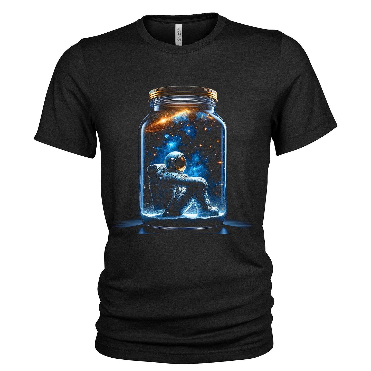 Astronaut in a Jar T Shirt for Adults and Kids Graphic Tee – Bold Style · High-Quality Print