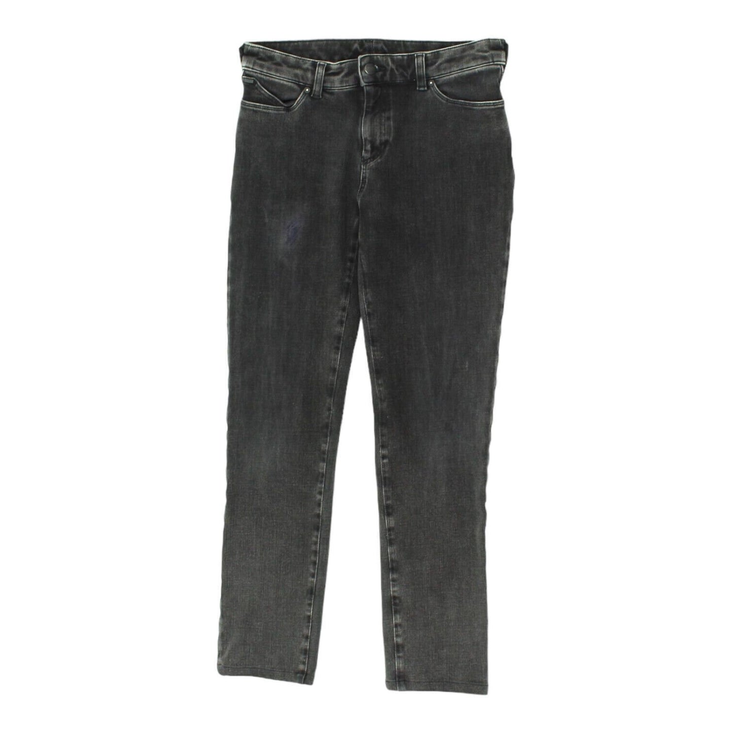 Armani Womens Black Low Rise Skinny Jeans Vintage High End Designer Denim VTG Graphic Tee – Bold Style · High-Quality Print