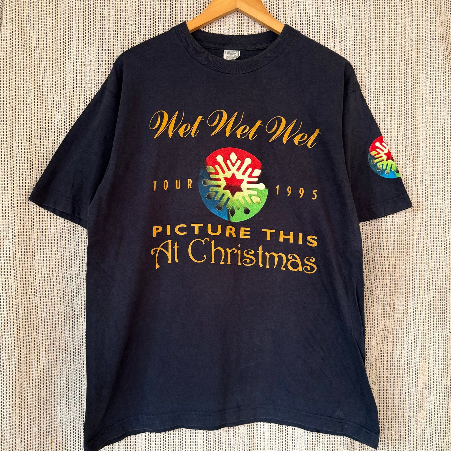 Vintage 1995 Wet Wet Wet Tour T shirt Graphic Tee – Fan Favorite · Great Gift For Fans