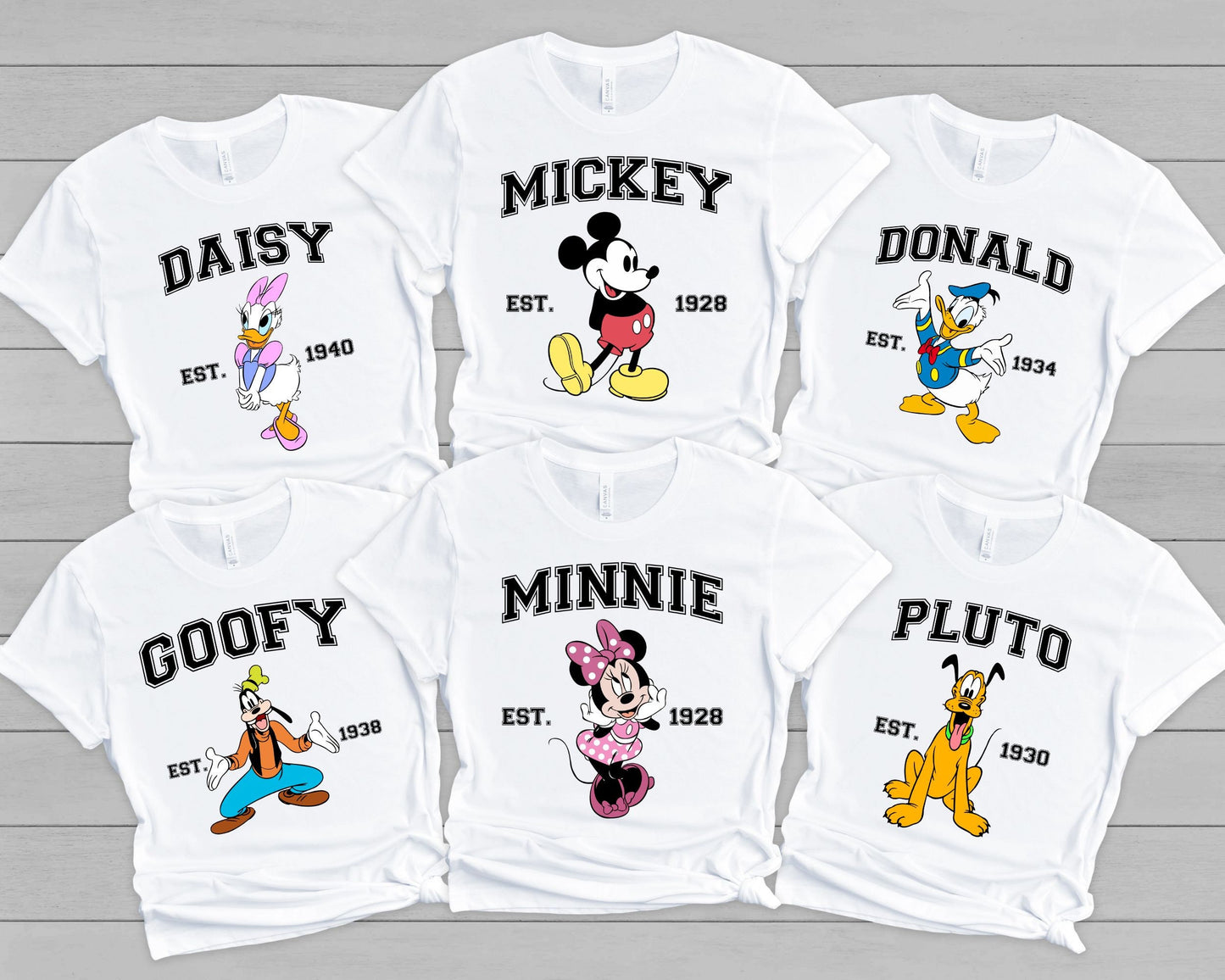 Disney Full Characters Shirt Disney Character Shirt Vintage Disney Character Shirt Mickey Minnie Donald Daisy Pluto Goofy Disney Shirt Graphic Tee – Premium Graphic · Top Pick For Any Outfit