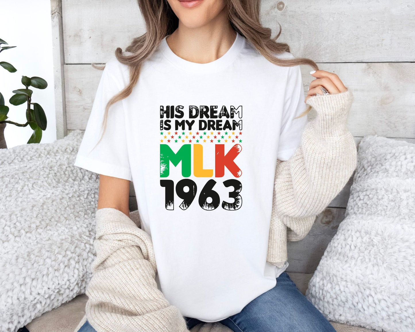 His Dream Is My Dream MLK 1963 Shirt Dr Martin Luther King Jr Shirt Black History Month Shirt Black Lives Matter Shirt Black Pride Tee Graphic Tee – Premium Graphic · High-Quality Print