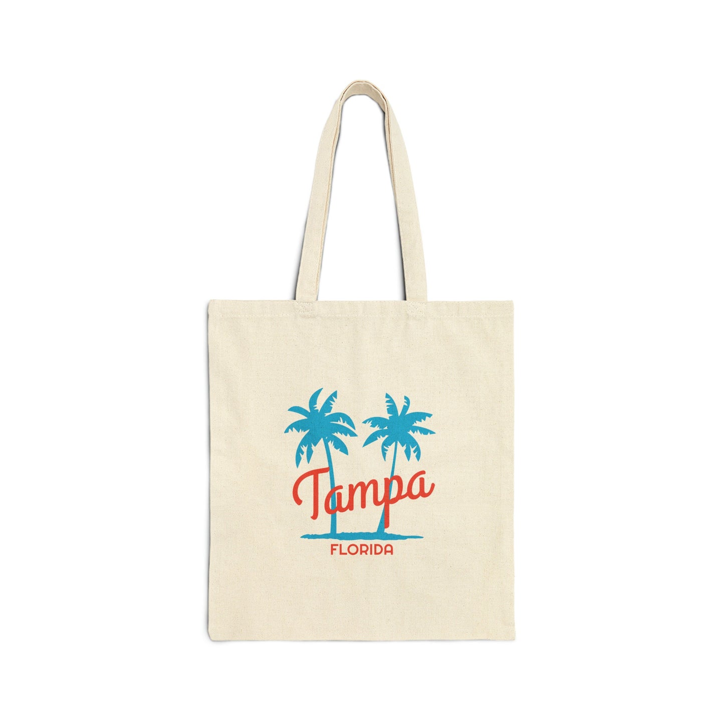 Tampa Florida Cotton Canvas Tampa Tote Bag Personalization Available Tote Bag – Easygoing Wear · Perfect For Daily Wear