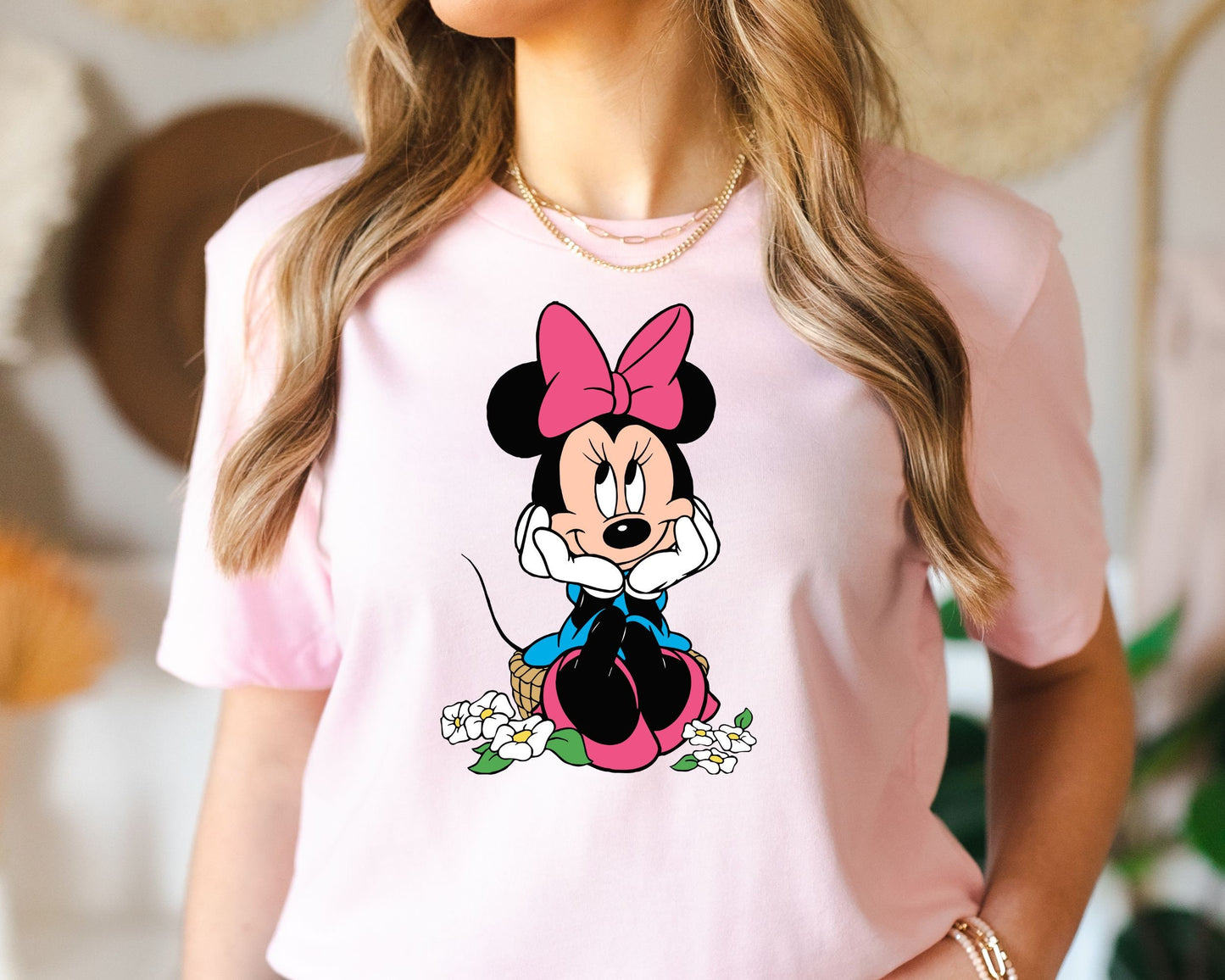 Minnie Easter Day ShirtDisney Easter Vibes ShirtDisney Easter Eggs ShirtGifts for MomMagical Castle Easter CrewneckDisneyland Trip Tee Graphic Tee – Soft Feel · Must-Have Style