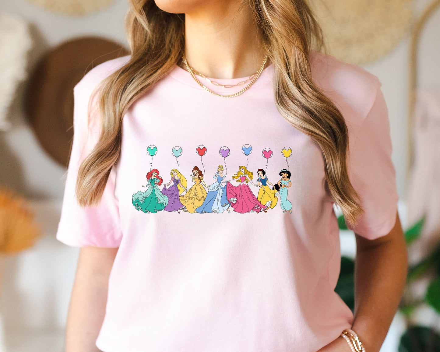 Disney Princess Shirt Disney Balloon Shirt Disney Vacation Shirt Princess Balloon Shirt Disney Belle Cinderella Tiana Rapunzel Shirt Graphic Tee – Feel-Good Design · Must-Have Style