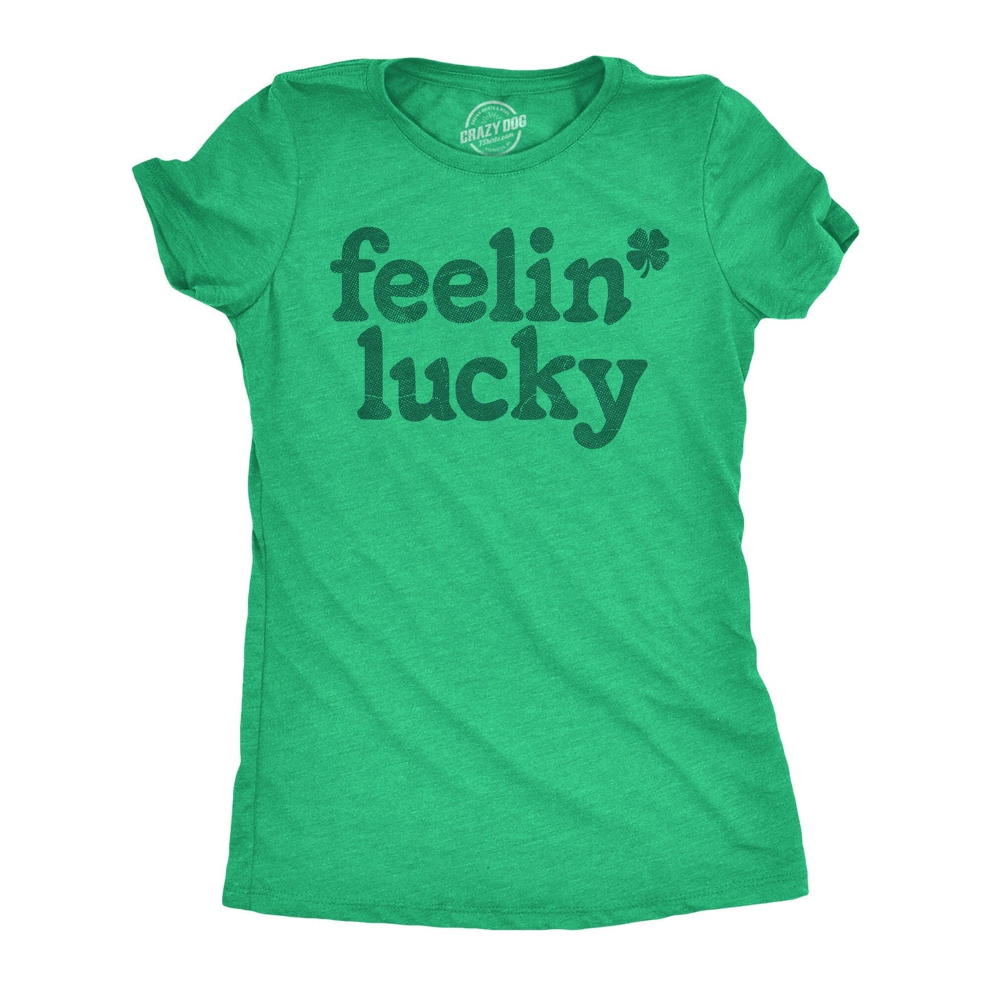 Feelin Lucky Lit Shirt Women Funny St Patrick Day Shirt Party Shirts Women Ireland Shirt I Clover Shenanigans Shamrock Shirts Graphic Tee – Premium Graphic · Great Gift For Fans