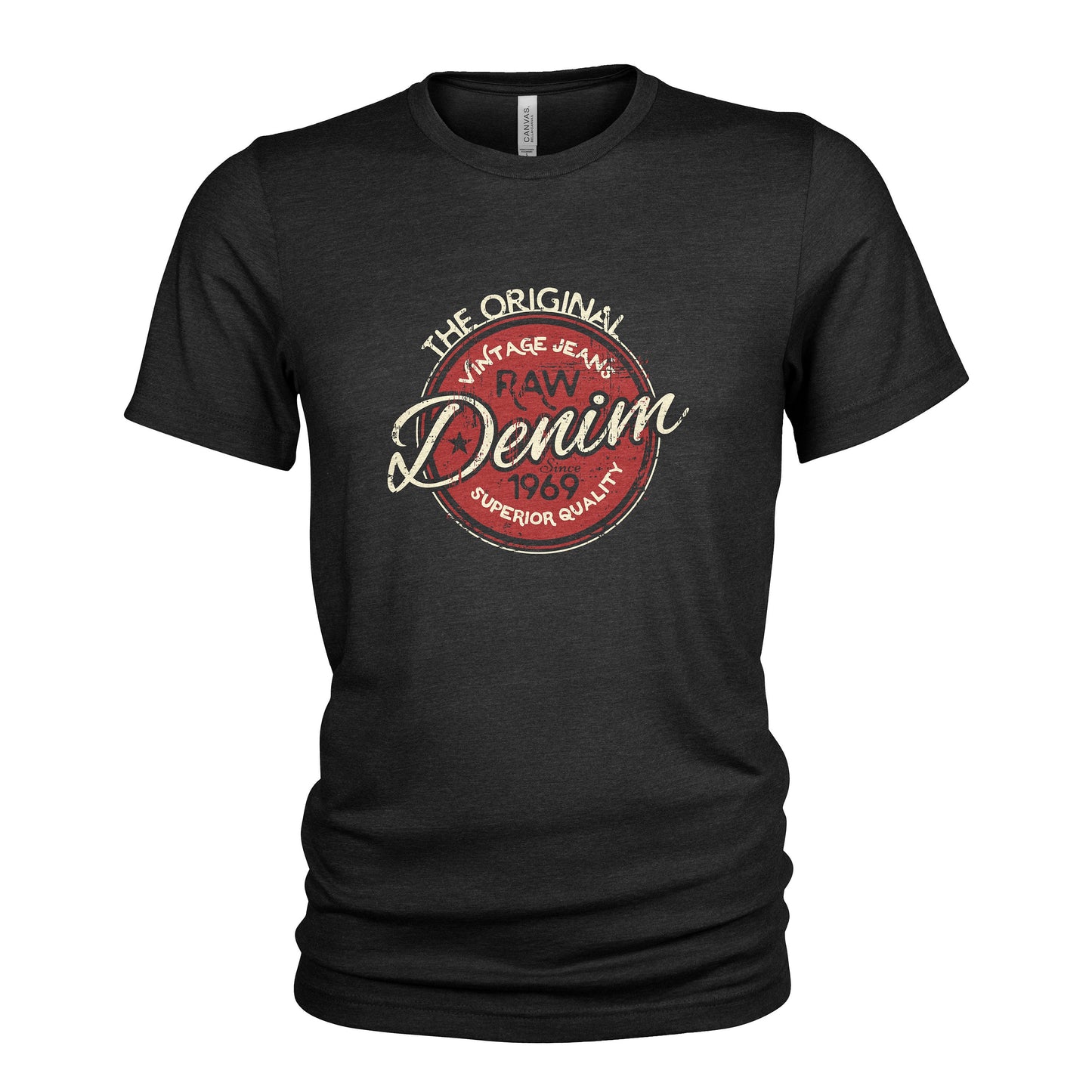 Union Made Raw Denim 1969 T Shirt for Men Graphic Tee – Fan Favorite · Trending Graphic Apparel