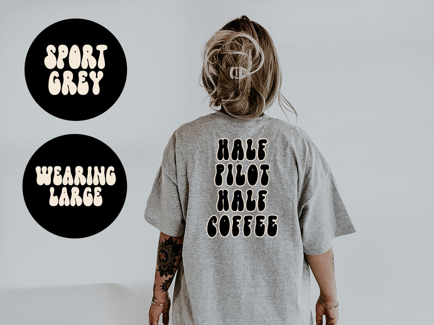 Pilot BACK PRINT Shirt Gifts Tshirt Tees TShirt Unisex Funny Graphic Tee – Cozy Vibes · Must-Have Style