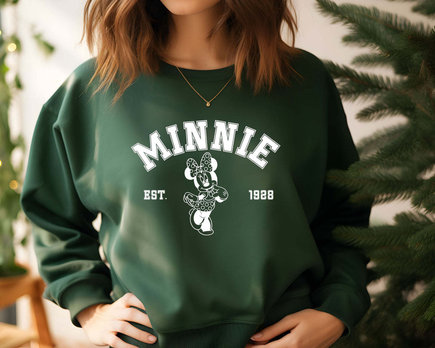 Minnie Mouse Sweatshirt Disney Shirt Disneyland Sweatshirt Disney World Shirt Matching Family Disney Characters Shirts Retro Disney Tee Sweatshirt – Bold Style · Must-Have Style