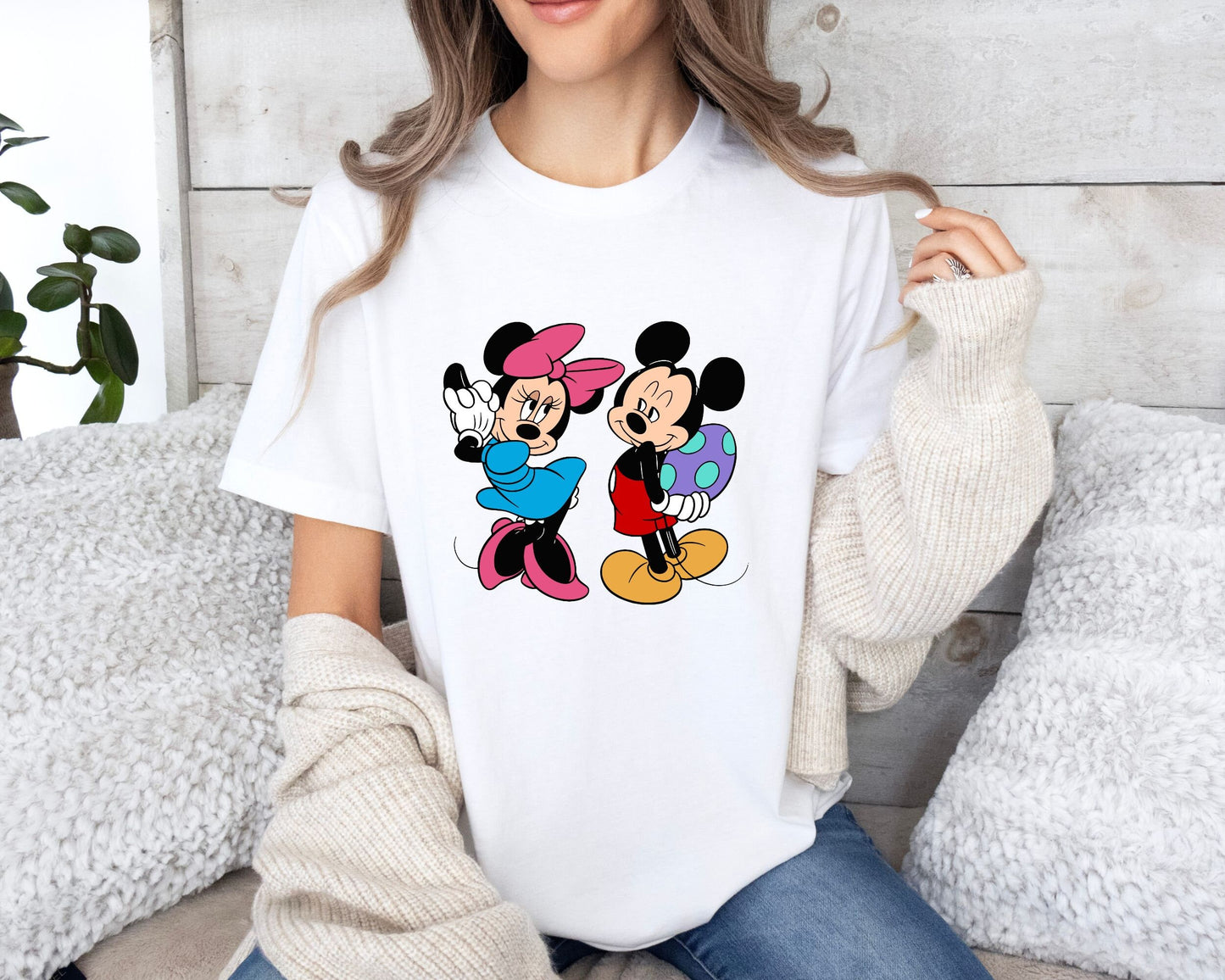 Disney Easter Shirts Mickey And Minnie Couple Easter Shirt Disney Easter Bunny ShirtDisneyworld Easter Vacation ShirtEaster Family Shirt Graphic Tee – Warm & Stylish · Must-Have Style