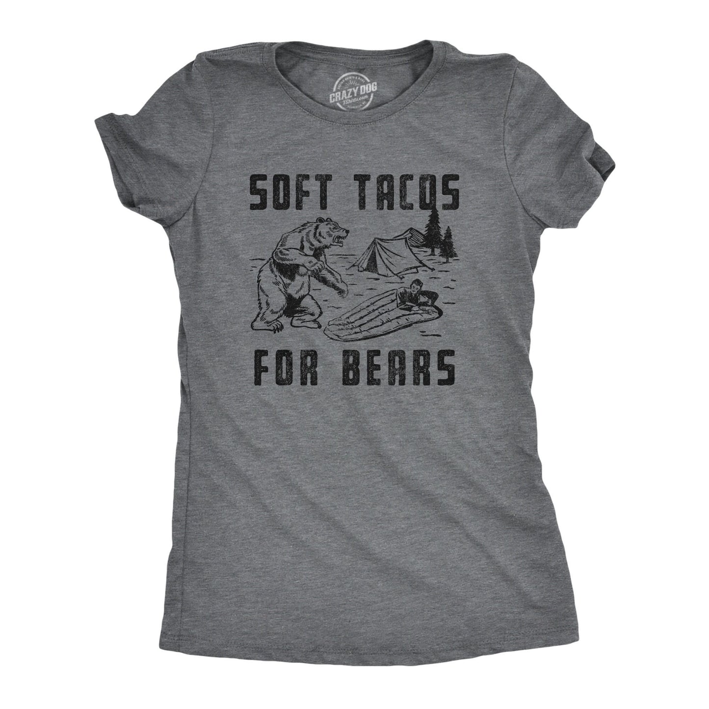Soft Tacos For Bear Cinco Funny Nature Shirt Great Outdoors Wilderness Shirt Mountains Shirt Bear Shirts Camping Shirts Camper Gifts Graphic Tee – Bold Style · Top Pick For Any Outfit