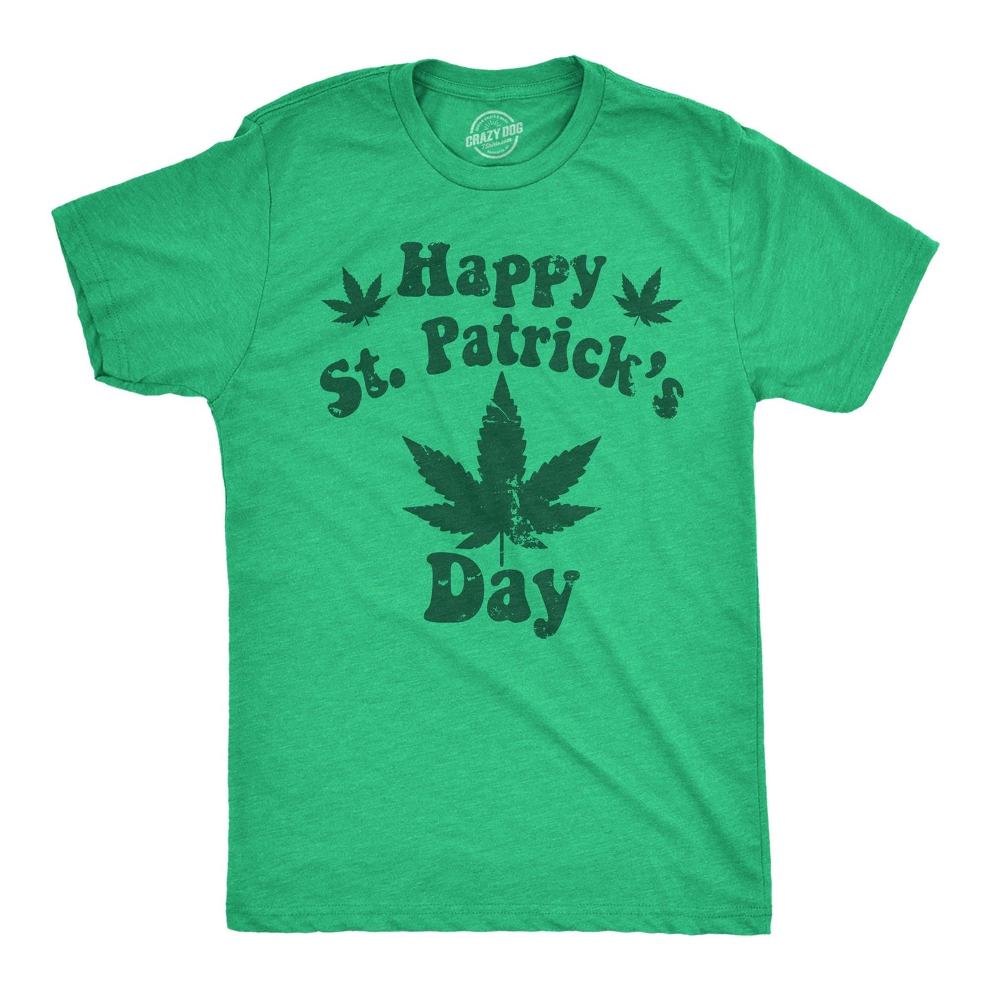 Happy St Patrick39s Day Pot Leaf Irish Weed Top Men 420 Shirts Weed Leaf St Patricks Day Shirts Funny Cannabis Shirts Weed Shirts Graphic Tee – Premium Graphic · Trending Graphic Apparel
