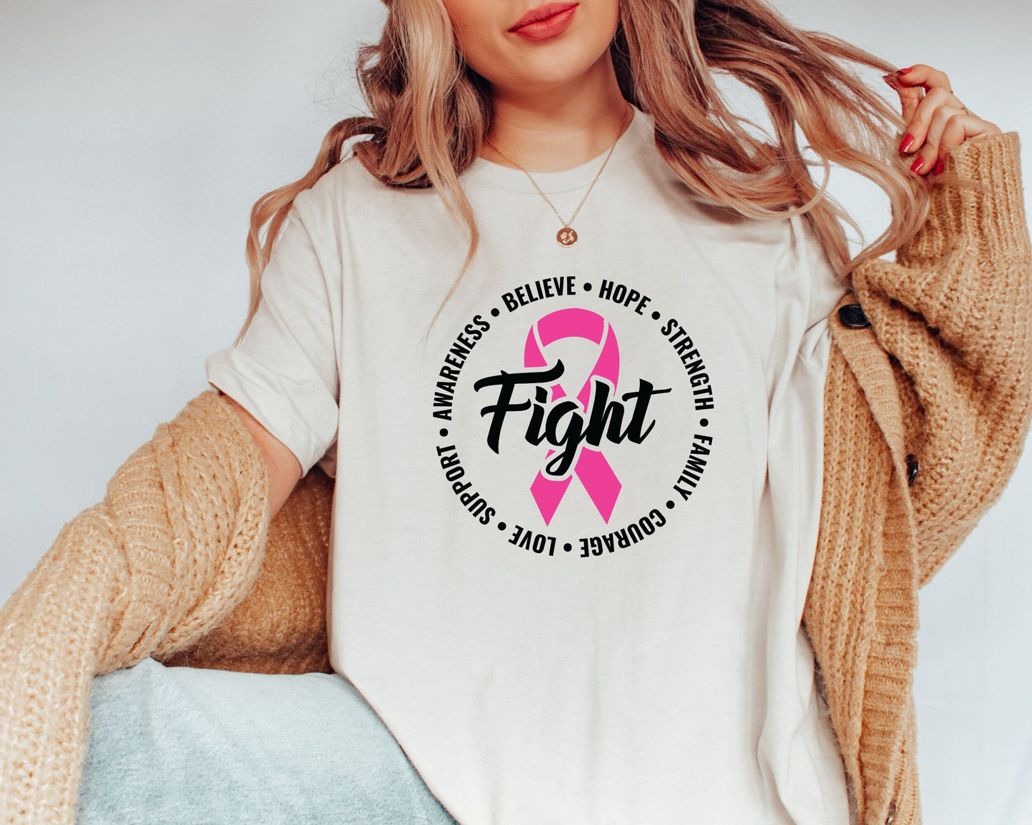Cancer Fighter Shirt Cancer Warrior TShirt Cancer Awareness Tee Cancer Support Tee Fighting Cancer T Shirt Going Through Chemo Graphic Tee – Cozy Vibes · Trending Graphic Apparel