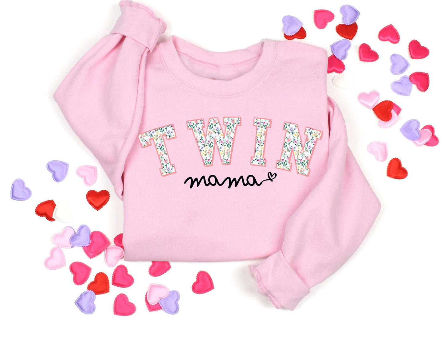 Retro Twin Mama Sweatshirt Twin Mom Shirt Baby Shower Gift New Mom Gift Mother39s Day Gift Cute Twin Mom Shirt Expecting Mom Gift Sweatshirt – Fan Favorite · Great Gift For Fans