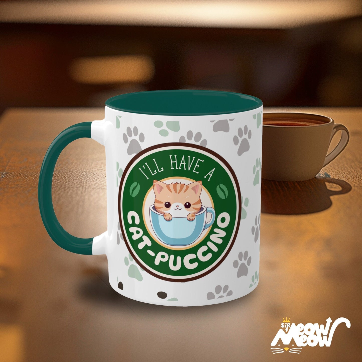 Cappuccino Cat Mug Cat puccino Coffee Mug Coffee and Cat Lover Gift Graphic Tee – Premium Graphic · Must-Have Style
