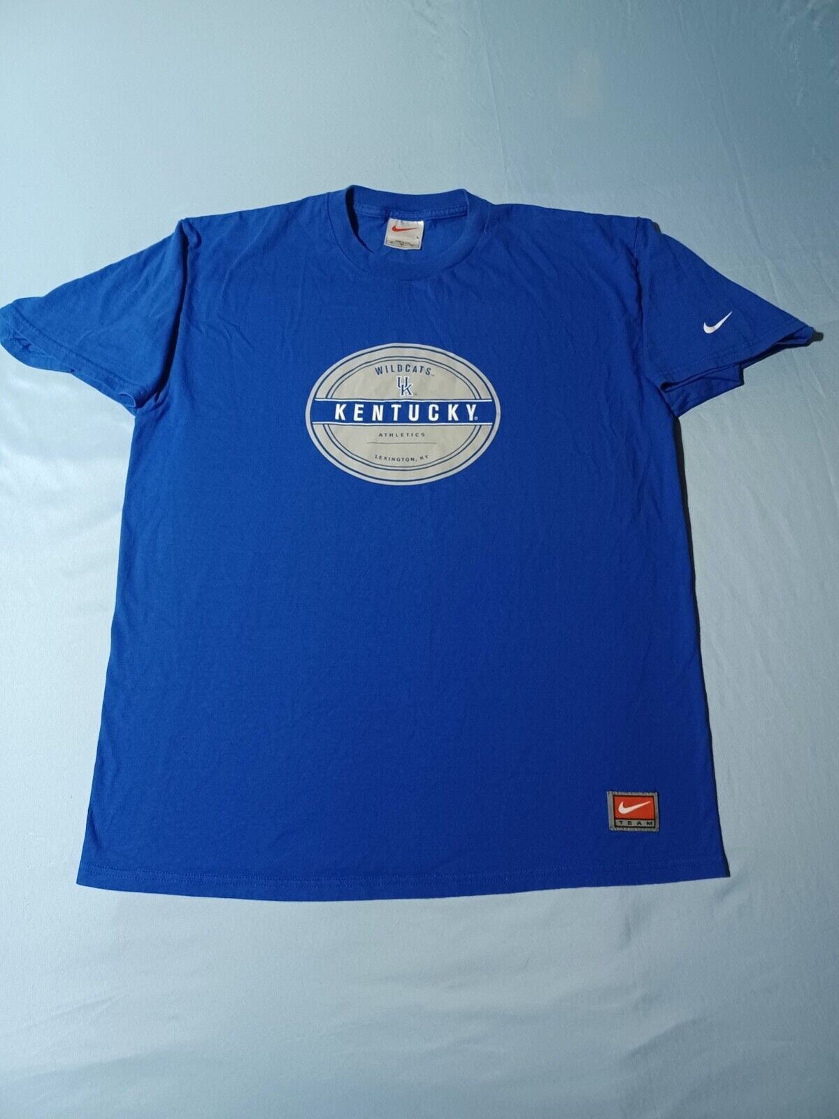 Vintage 1990s 90s Nike University Kentucky Athletics Team T shirt White Tag L XL Graphic Tee – Everyday Comfort · Must-Have Style