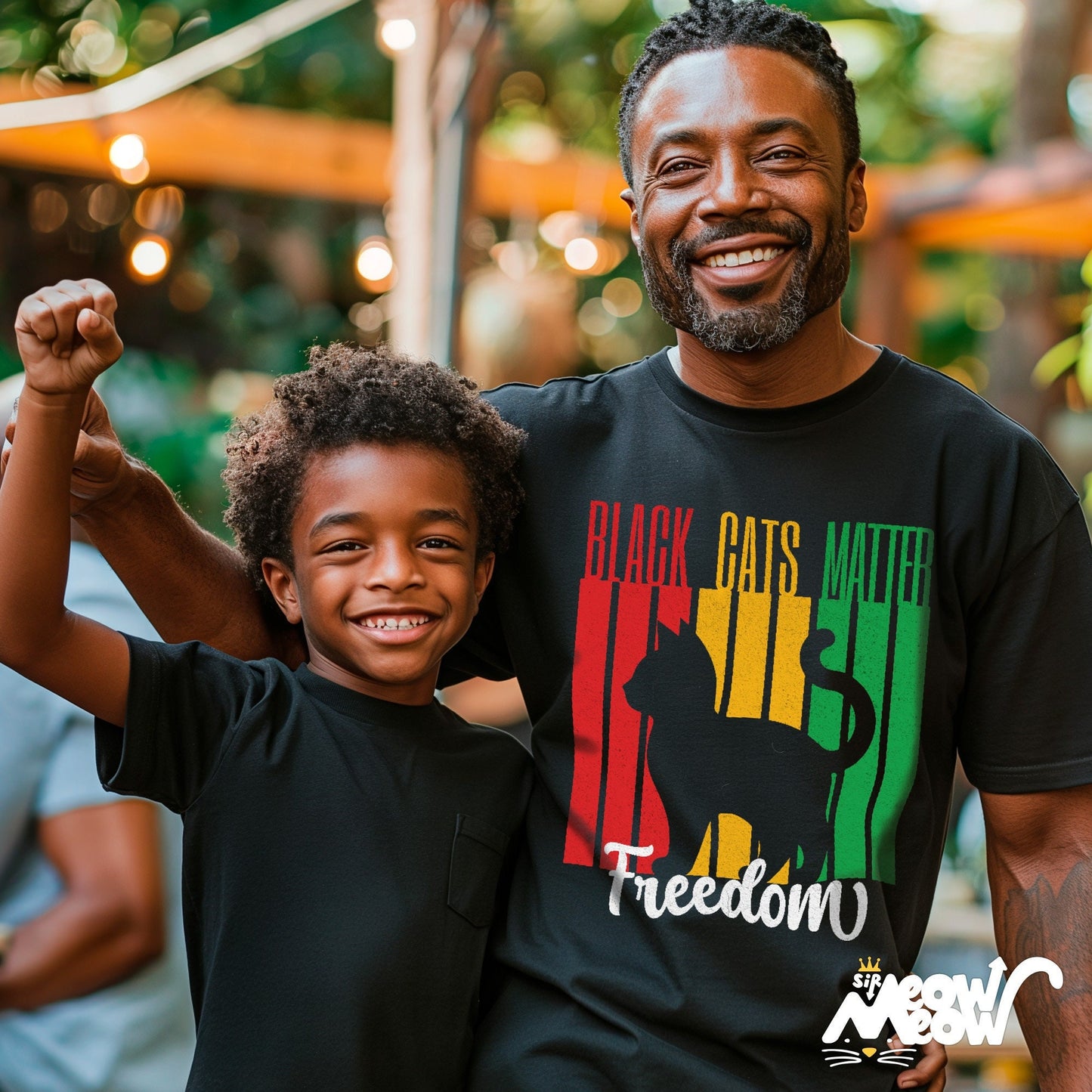 Juneteenth Black Cats Matter Tee BLM Freedom Shirt Equality Heritage Graphic Tee Thoughtful Gift Graphic Tee – Easygoing Wear · Perfect For Daily Wear