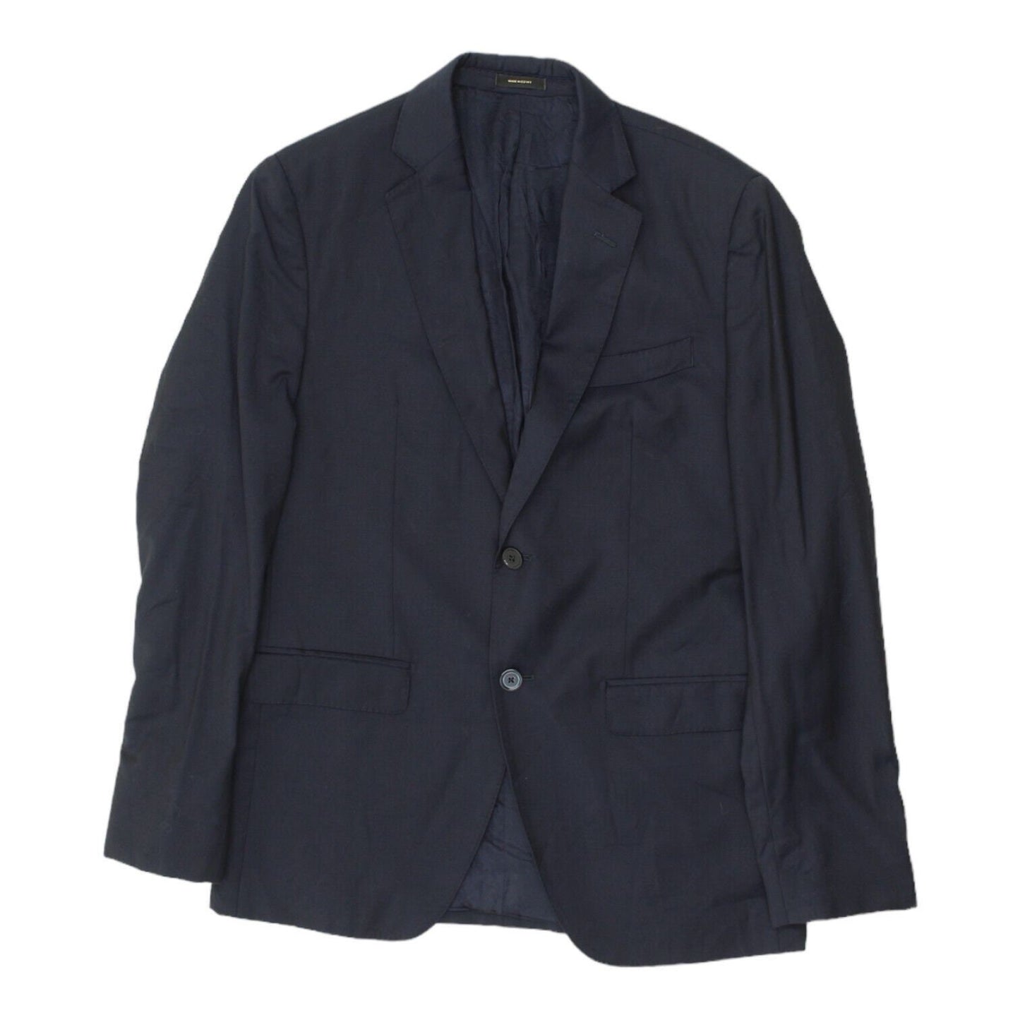 Massimo Dutti Mens Navy Wool Blazer Jacket Vintage High End Designer Suit VTG Graphic Tee – Everyday Comfort · Great Gift For Fans