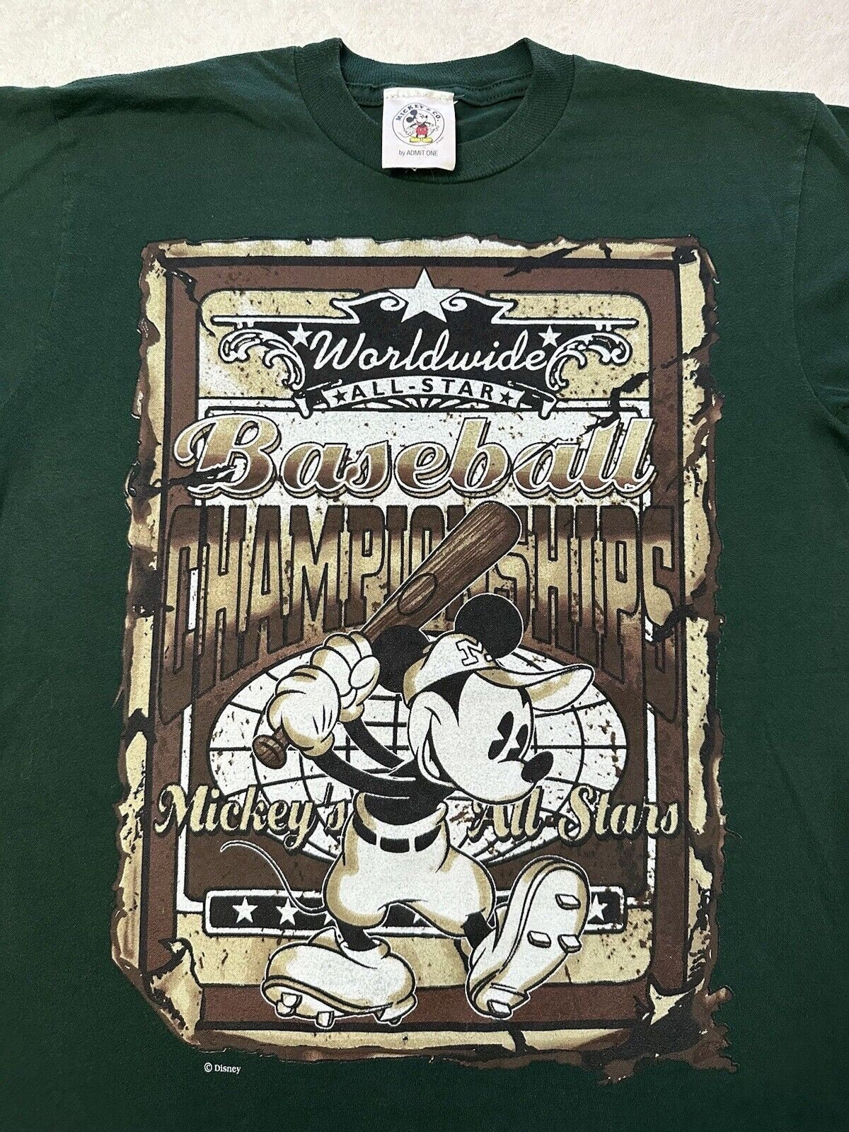 Vintage 1990s 90s Mickey Mouse Sports Baseball All Star Disney T Shirt S NEW Graphic Tee – Cozy Vibes · Must-Have Style