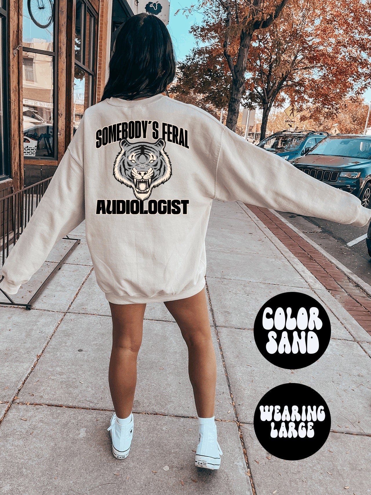 Audiologist Audiology BACK PRINT Sweatshirt Gifts Crewneck Funny Sweater Shirt Jumper Men Women Him Her Sweatshirt – Premium Graphic · Trending Graphic Apparel