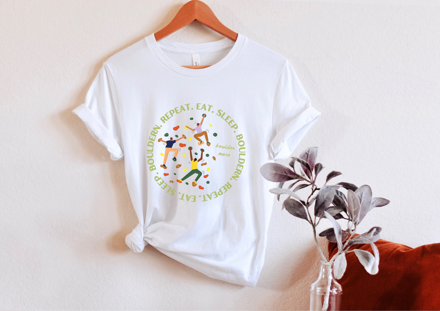 Bouldern Tshirt Climbing Fashion Boulderer Shirt Climbing Gear Outdoor Adventure Boulder Shirt Boulder Gift Boulder T Shirt Graphic Tee – Easygoing Wear · Great Gift For Fans