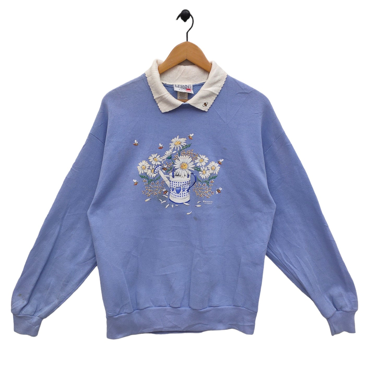 Sunflower Seeds By Morning Sun Sweatshirt Sweater Vintage 90s Crewneck Women39s Pullover Bee Sweatshirt Medium Sweatshirt – Cozy Vibes · Great Gift For Fans