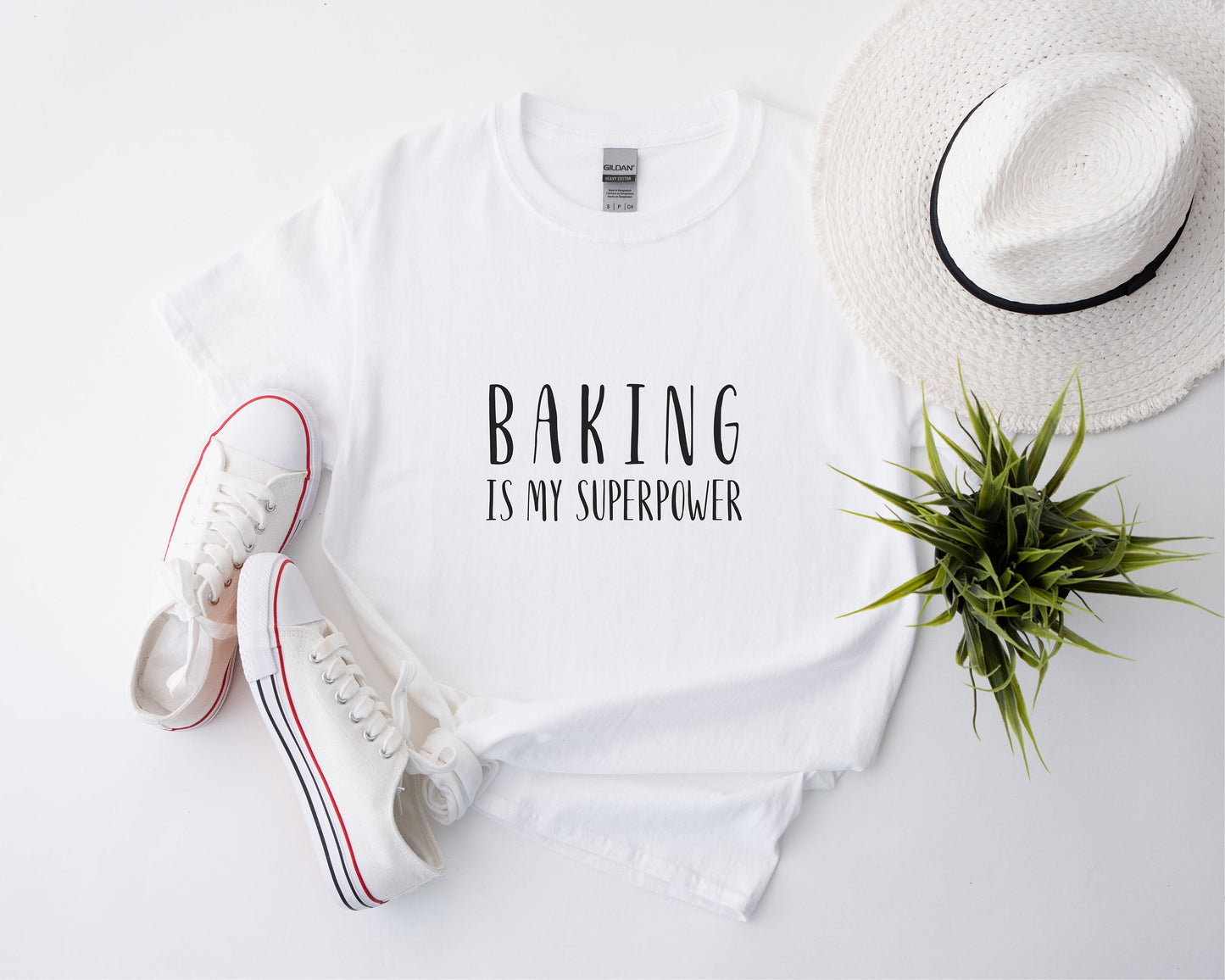 Baking Is My Superpower Tshirt Baking T Shirt for Baking Enthusiasts Cupcake Lover Tee Baking Apparel Baking Passion Shirt Graphic Tee – Feel-Good Design · High-Quality Print