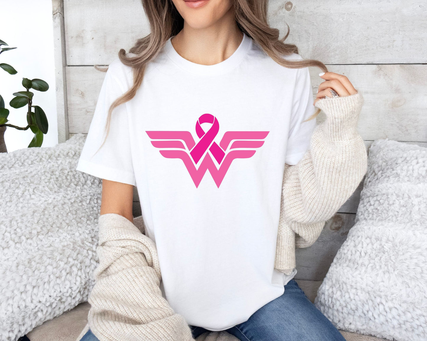 Cancer Ribbon Wonder Shirt Cancer Survivor T Shirt Cancer Warrior Shirt Breast Cancer Shirt Cancer Fighter Cancer Awareness Shirt Graphic Tee – Bold Style · High-Quality Print