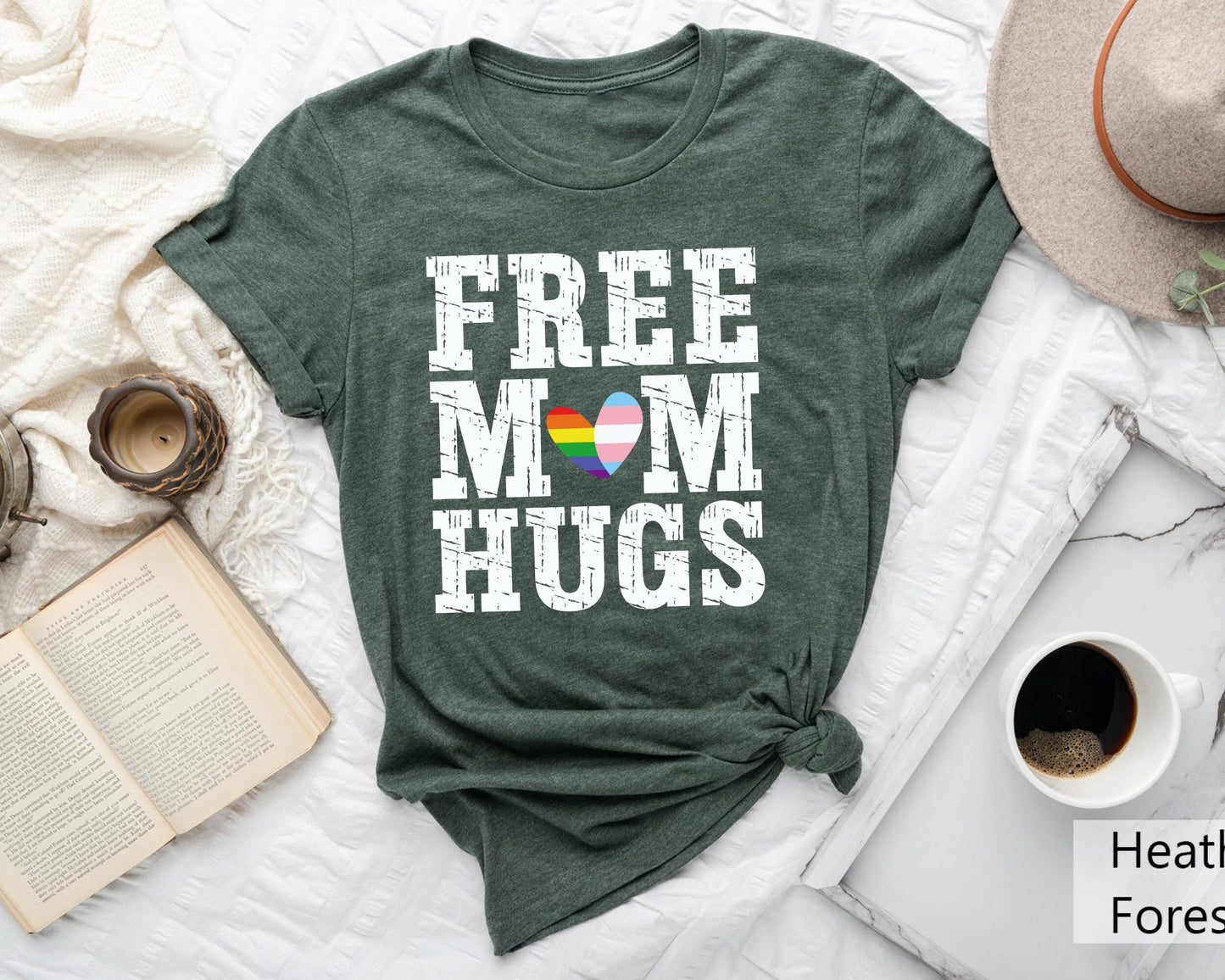 Free Mom Hugs Pride Shirts Pride Month Shirts Pride T Shirts Free Mom Hugs Pride Shirts Proud Mom Shirts LGBTQ Shirts Graphic Tee – Soft Feel · Top Pick For Any Outfit