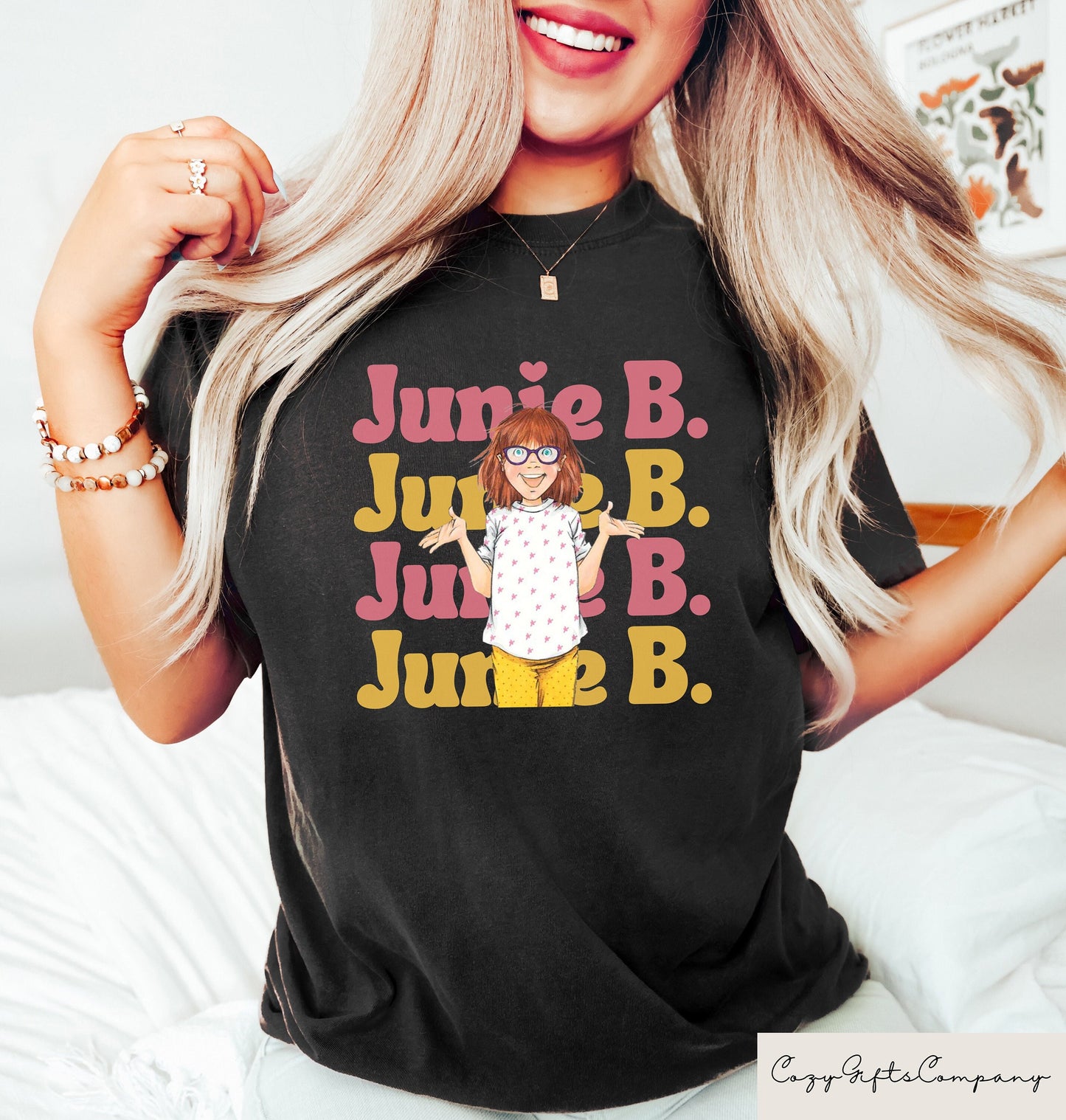 Junie B Teacher Shirt Junie B Jones Shirt Kindergarten Teacher Tee Gift For Teacher Teacher Sweatshirt First Grade Teacher Sweatshirt – Aesthetic Look · Perfect For Daily Wear