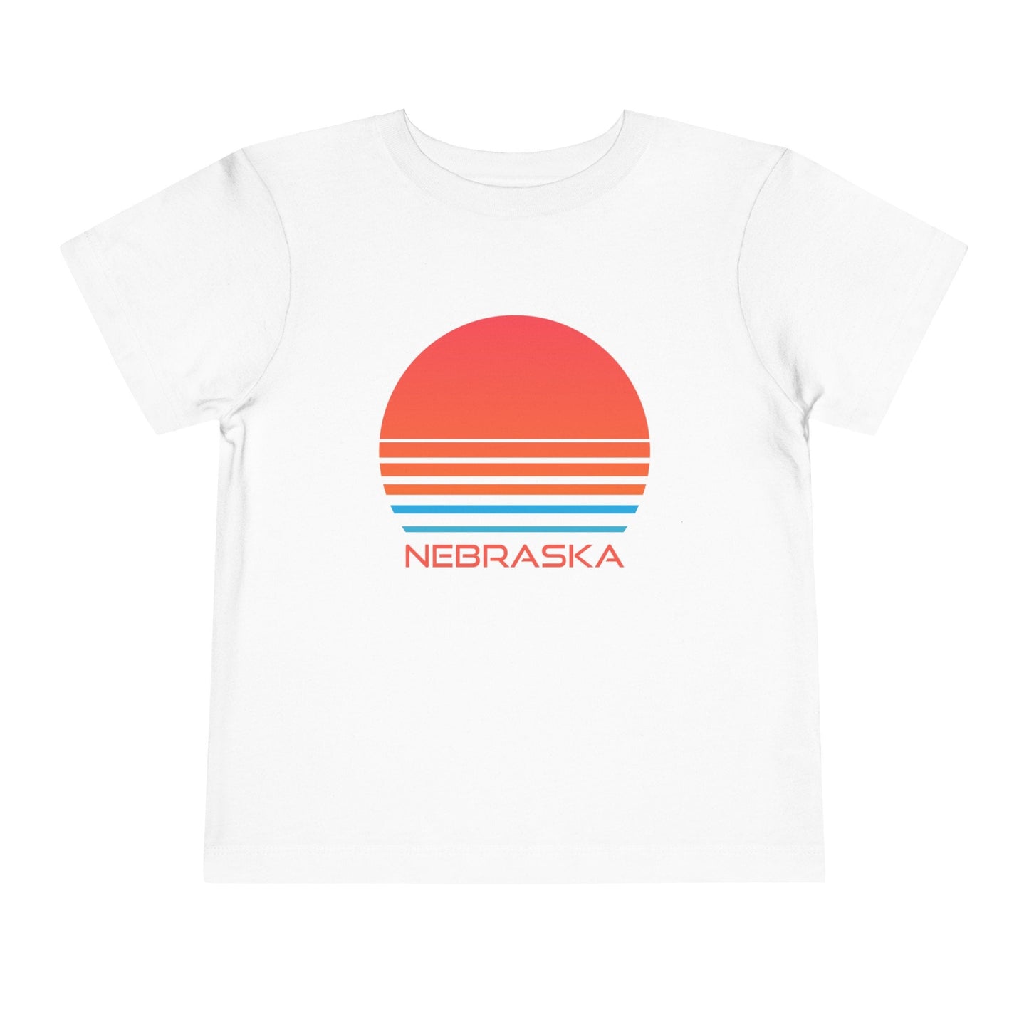 Nebraska Toddler TShirt Retro 80s Unisex Toddler Nebraska Shirt Personalization Available Graphic Tee – Feel-Good Design · Top Pick For Any Outfit