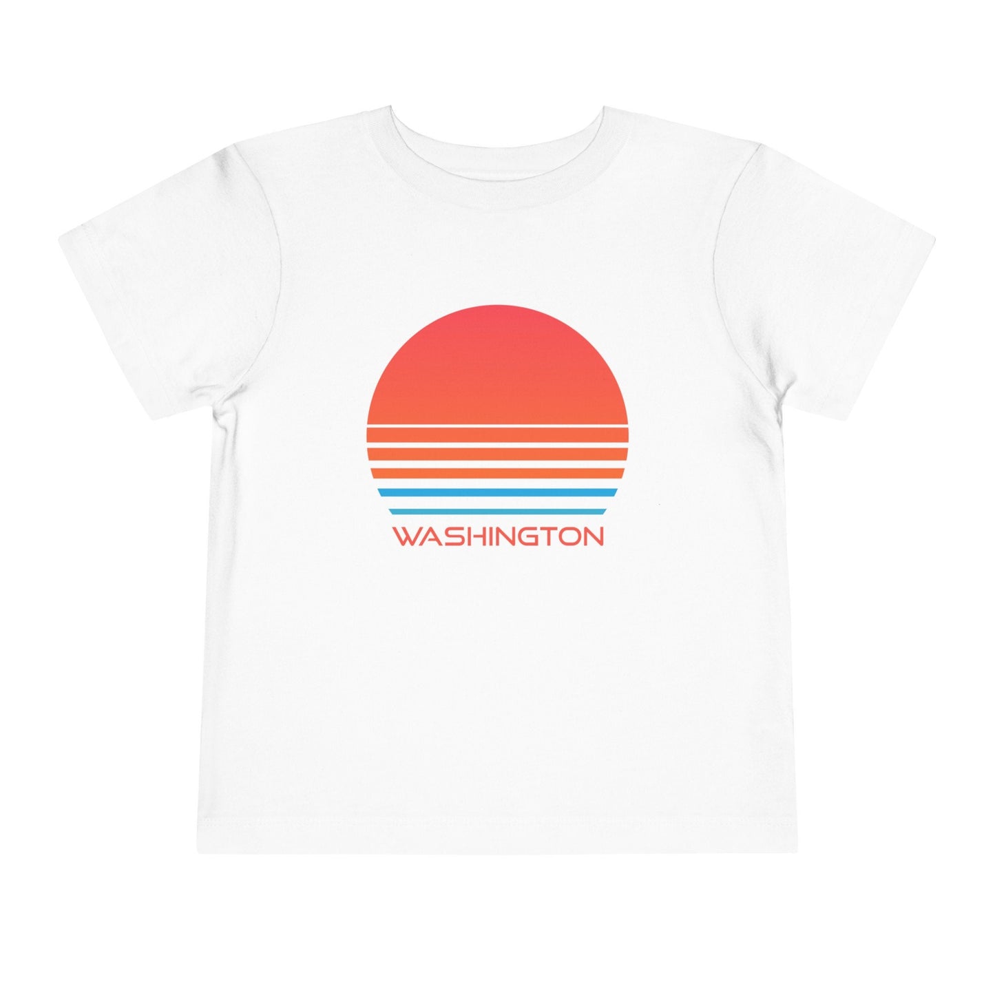 Washington Toddler TShirt Retro 80s Unisex Toddler Washington Shirt Personalization Available Graphic Tee – Bold Style · Top Pick For Any Outfit