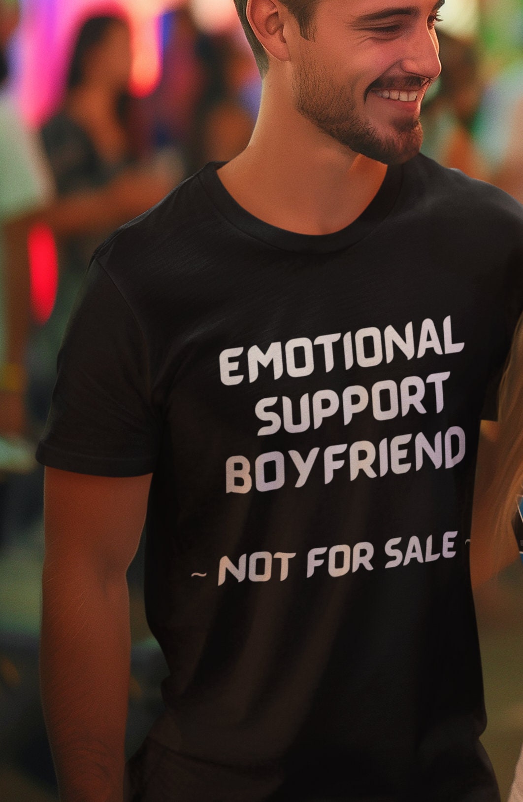Funny Men39s Shirt Boyfriend T Shirt Short Sleeve Tee Shirt Gift For Supportive Boyfriend Birthday Anniversary Graphic Tee – Aesthetic Look · Great Gift For Fans
