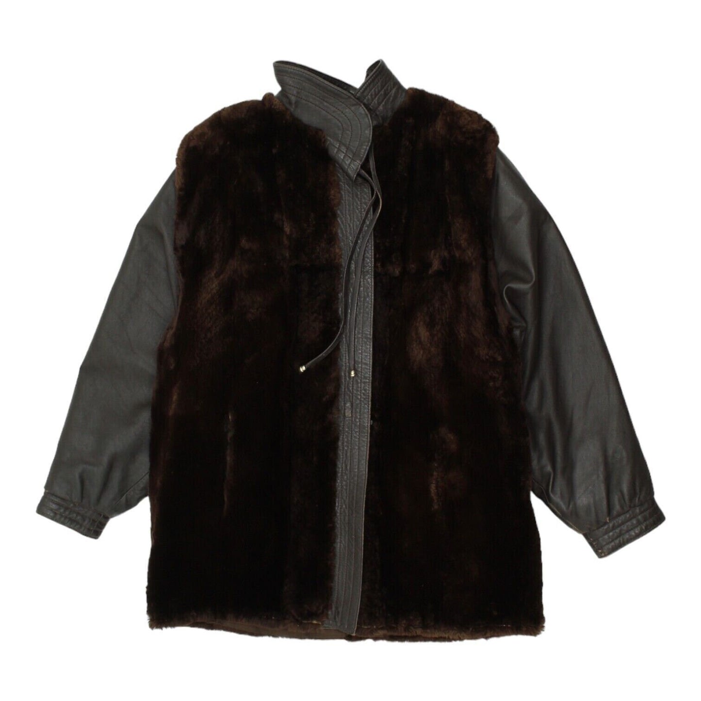 Vintage Womens Brown Leather Wool Coat High End Luxury Jacket VTG Graphic Tee – Feel-Good Design · Top Pick For Any Outfit