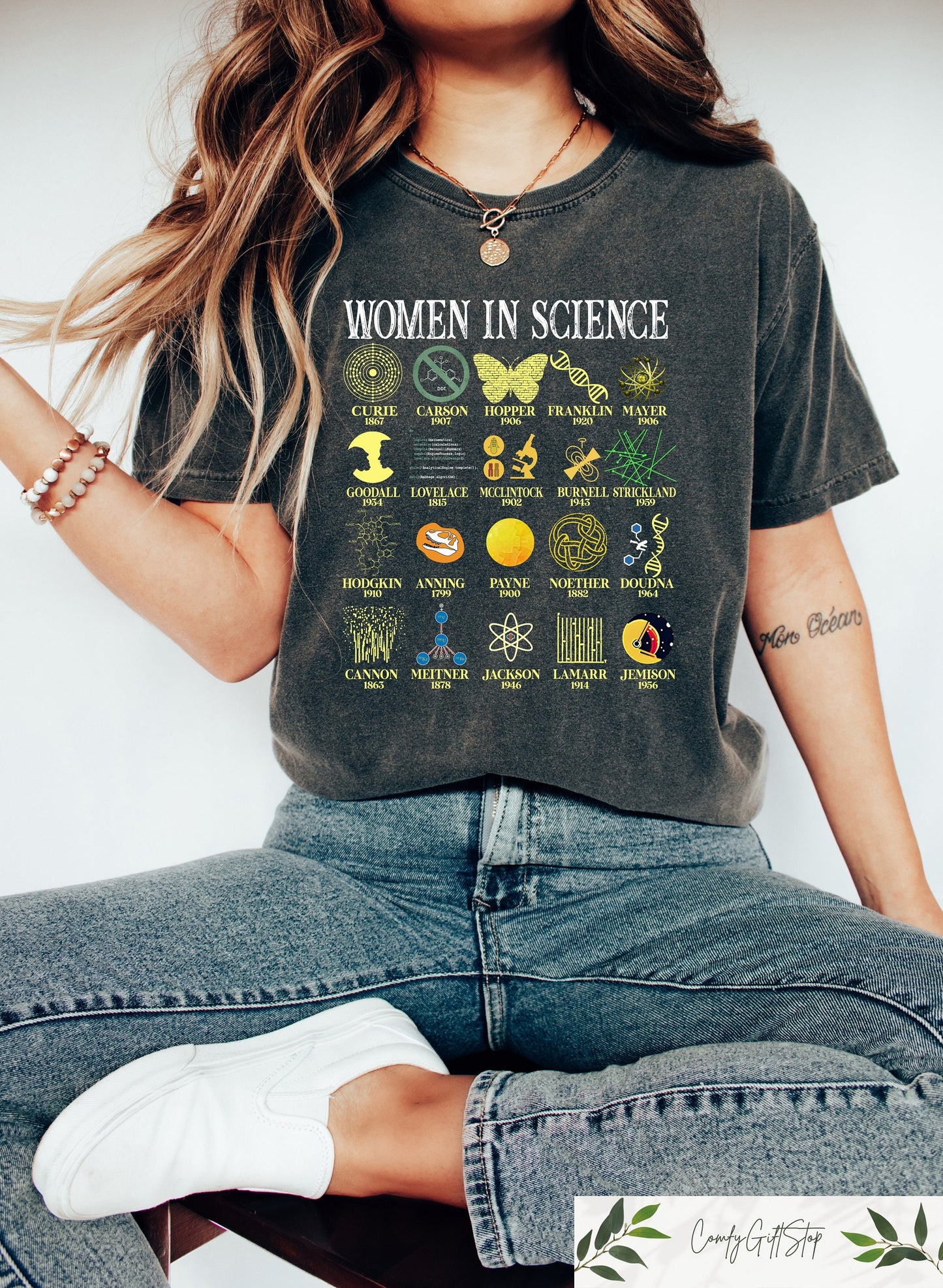 Retro Comfort Woman In Science Shirt Science Shirt Scientist Clothing Scientist Sweatshirt Girl Scientist Shirt Gift for Scientist Sweatshirt – Warm & Stylish · Must-Have Style